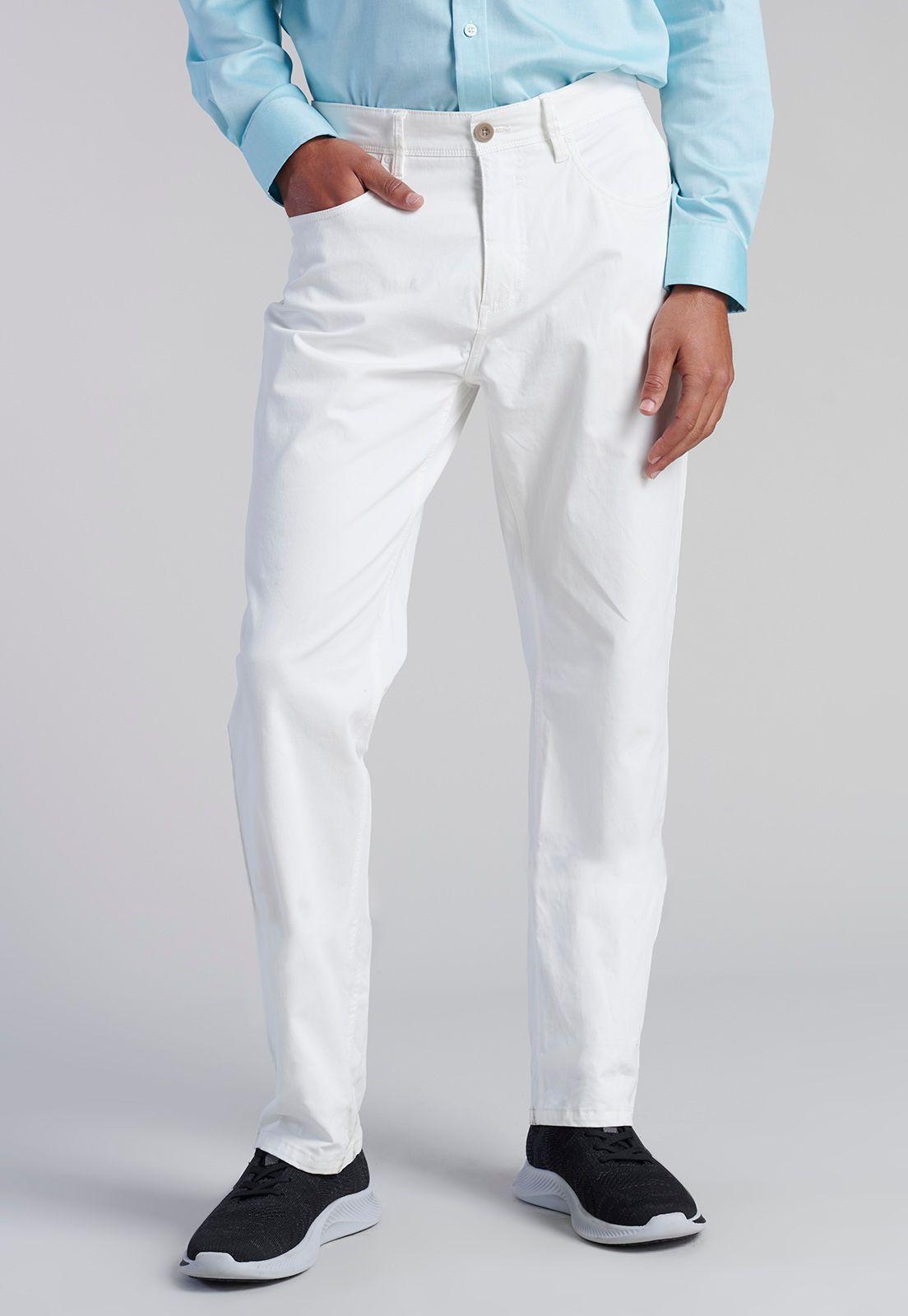 Pantalón Boston F Ecru-0