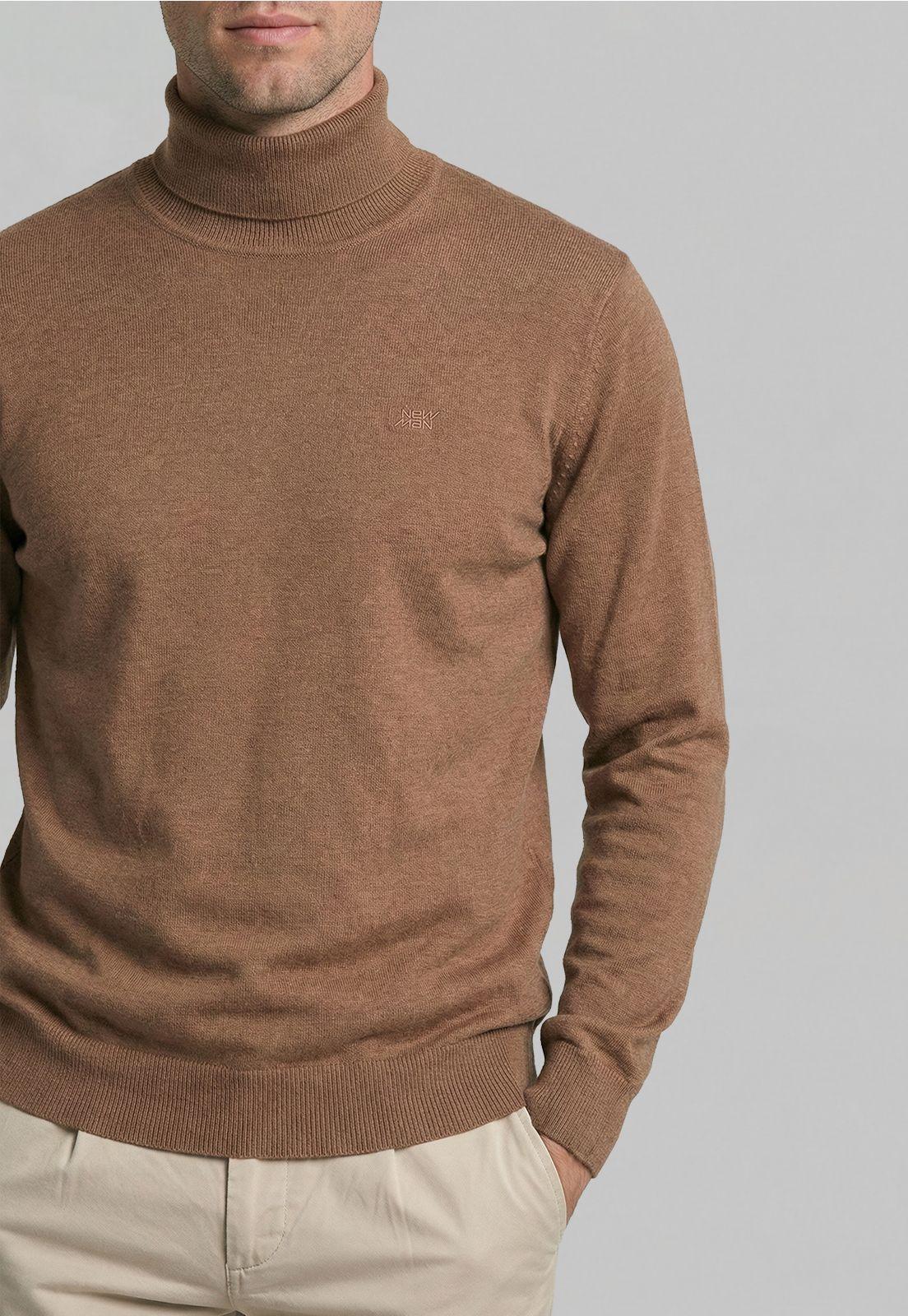 Sweater Arganza Camel Melange-2