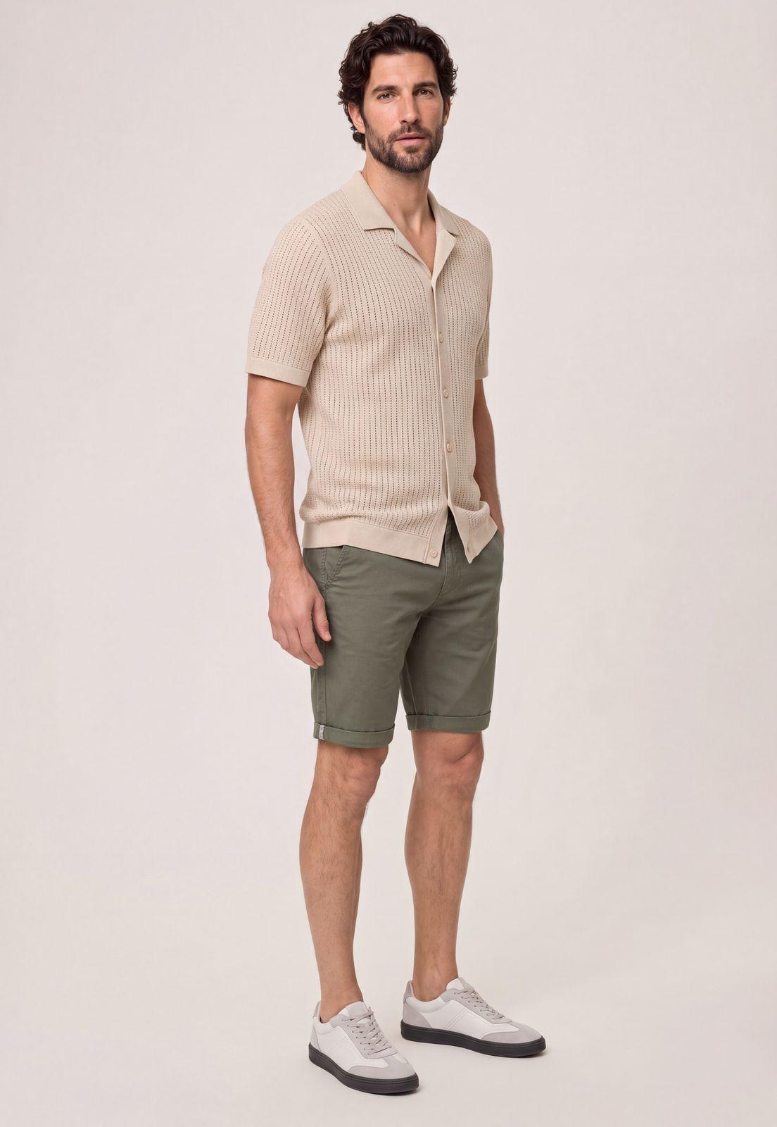Camisa Coral Gables Beige-1