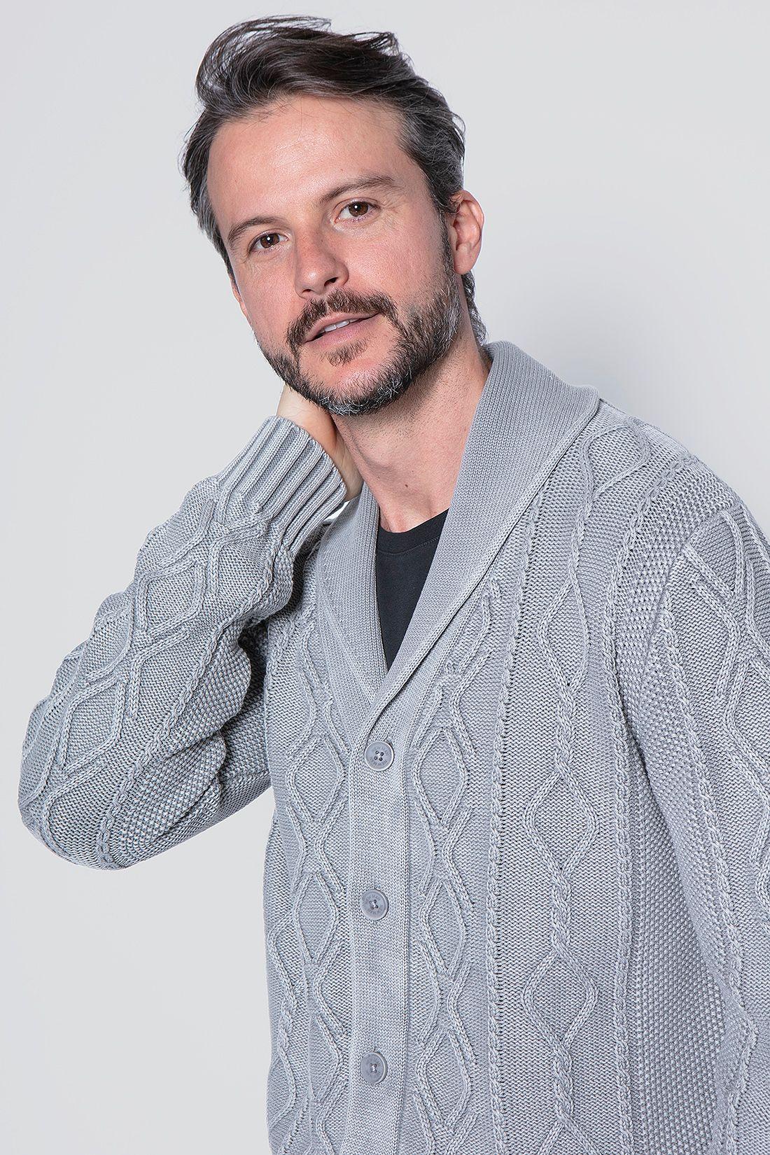 Cardigan Paris Grey-2