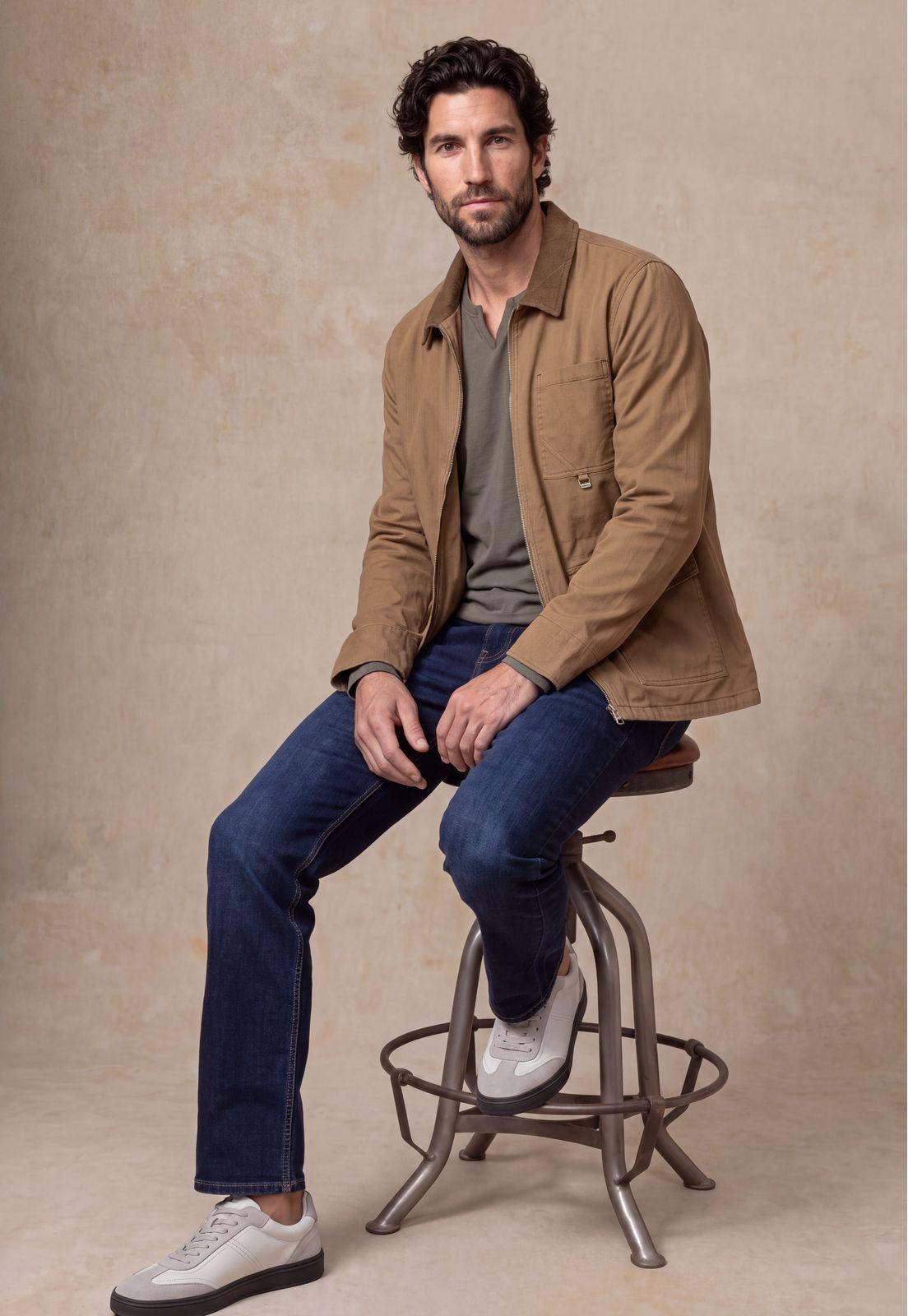 Chaqueta Baltimore Khaki-4