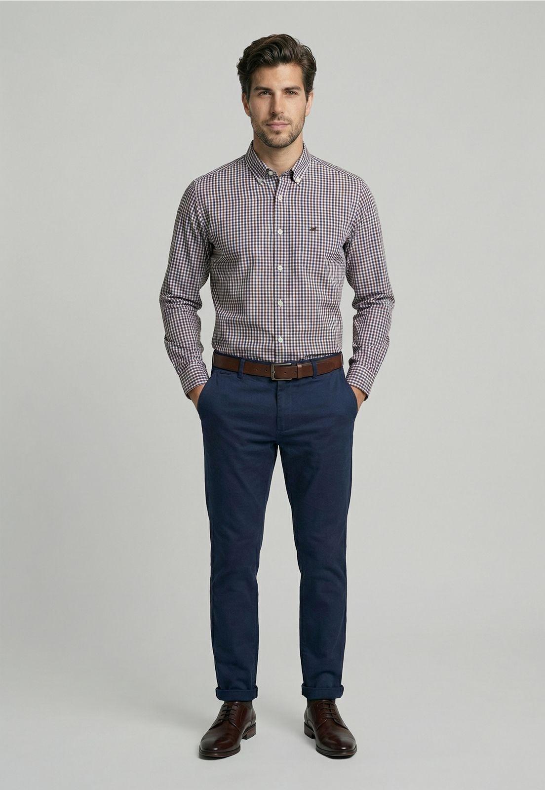 Camisa Bellevue Brown-1