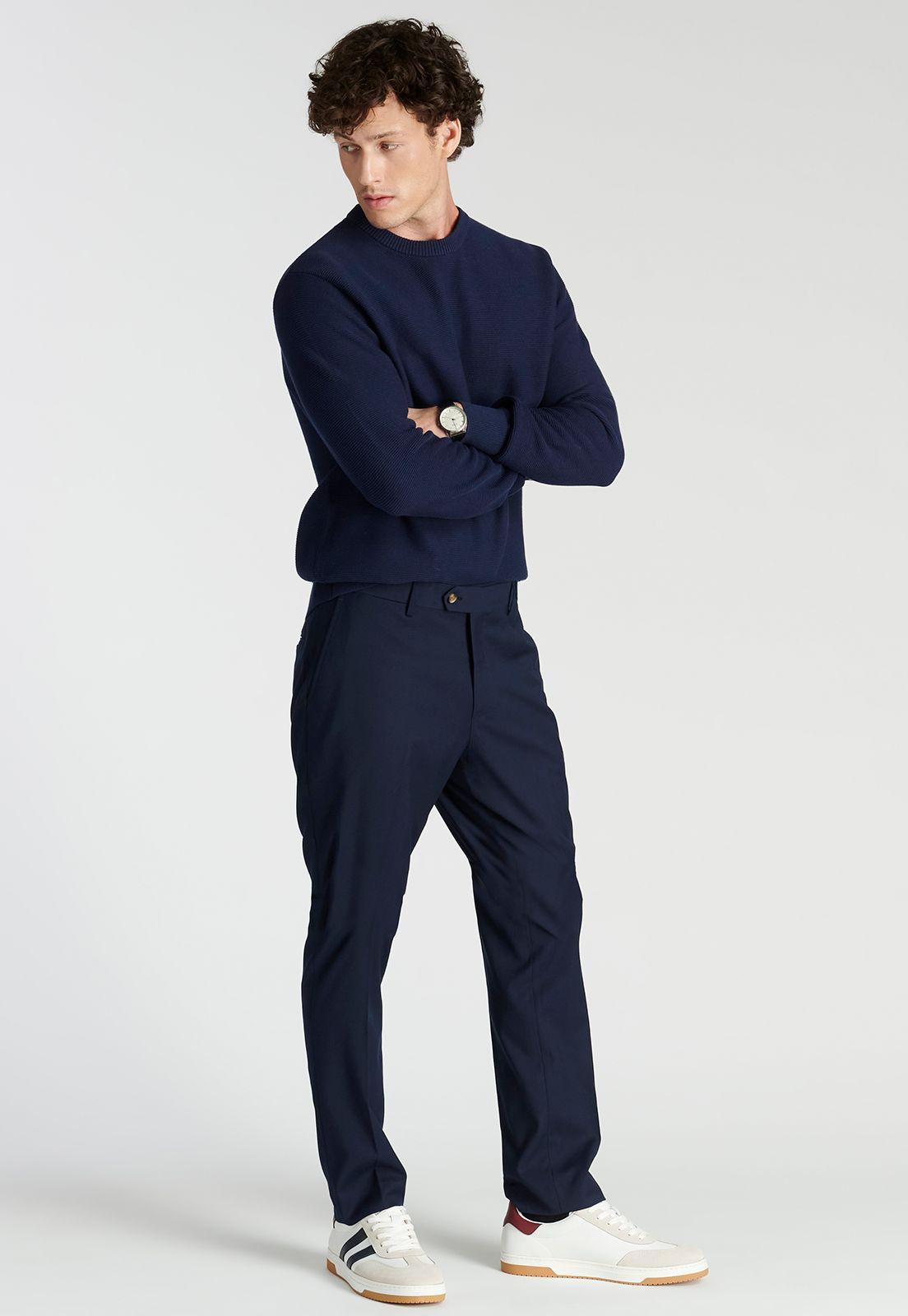 Sweater Lugo Heritage Navy-1