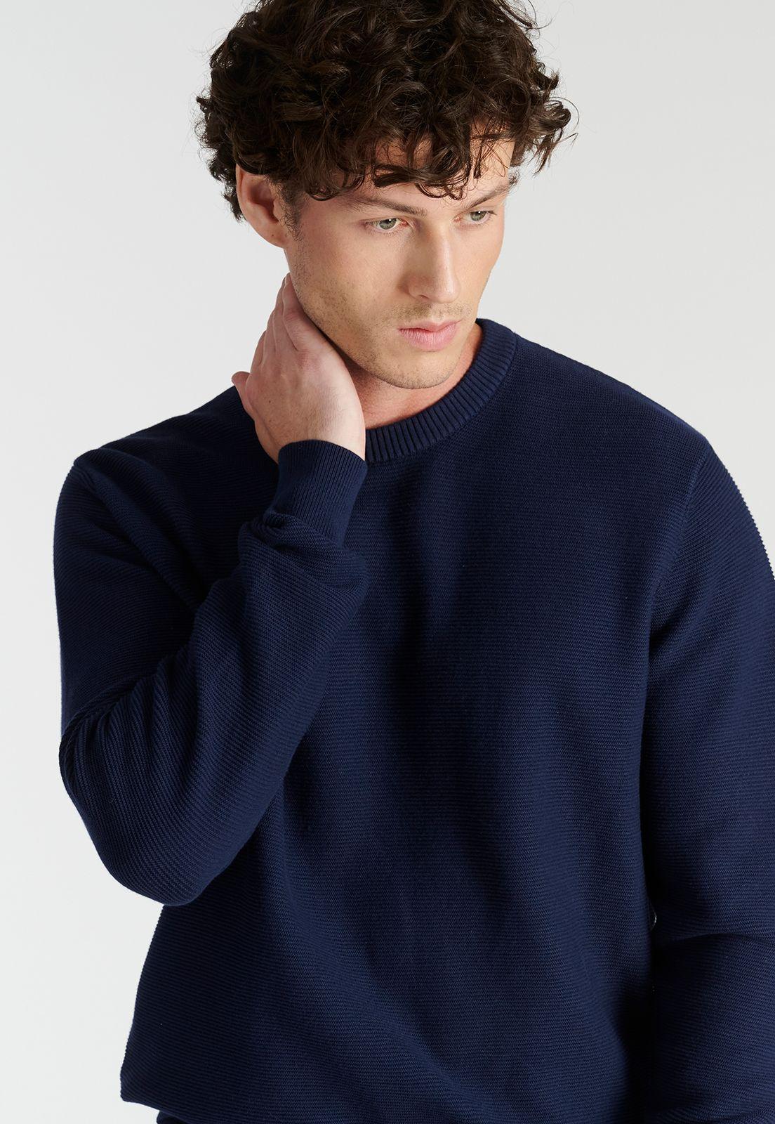 Sweater Lugo Heritage Navy-2