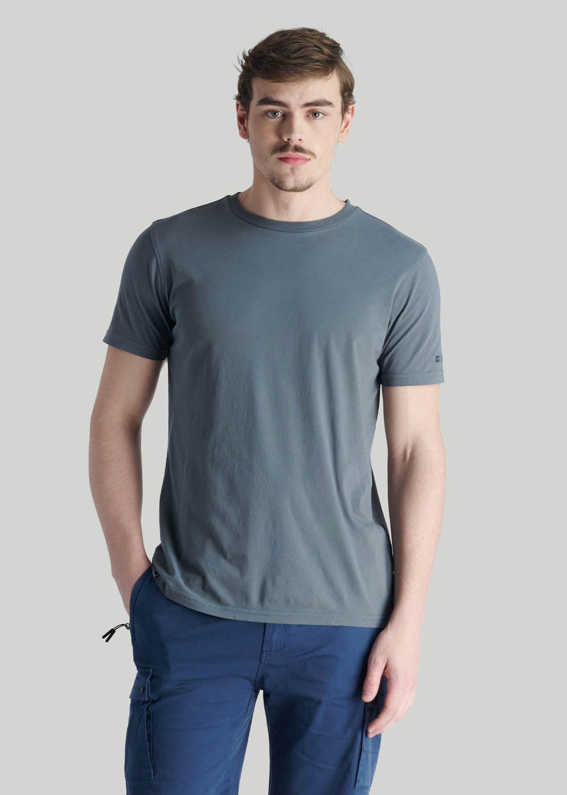 Polera Tres Cruces Casual Steel-0