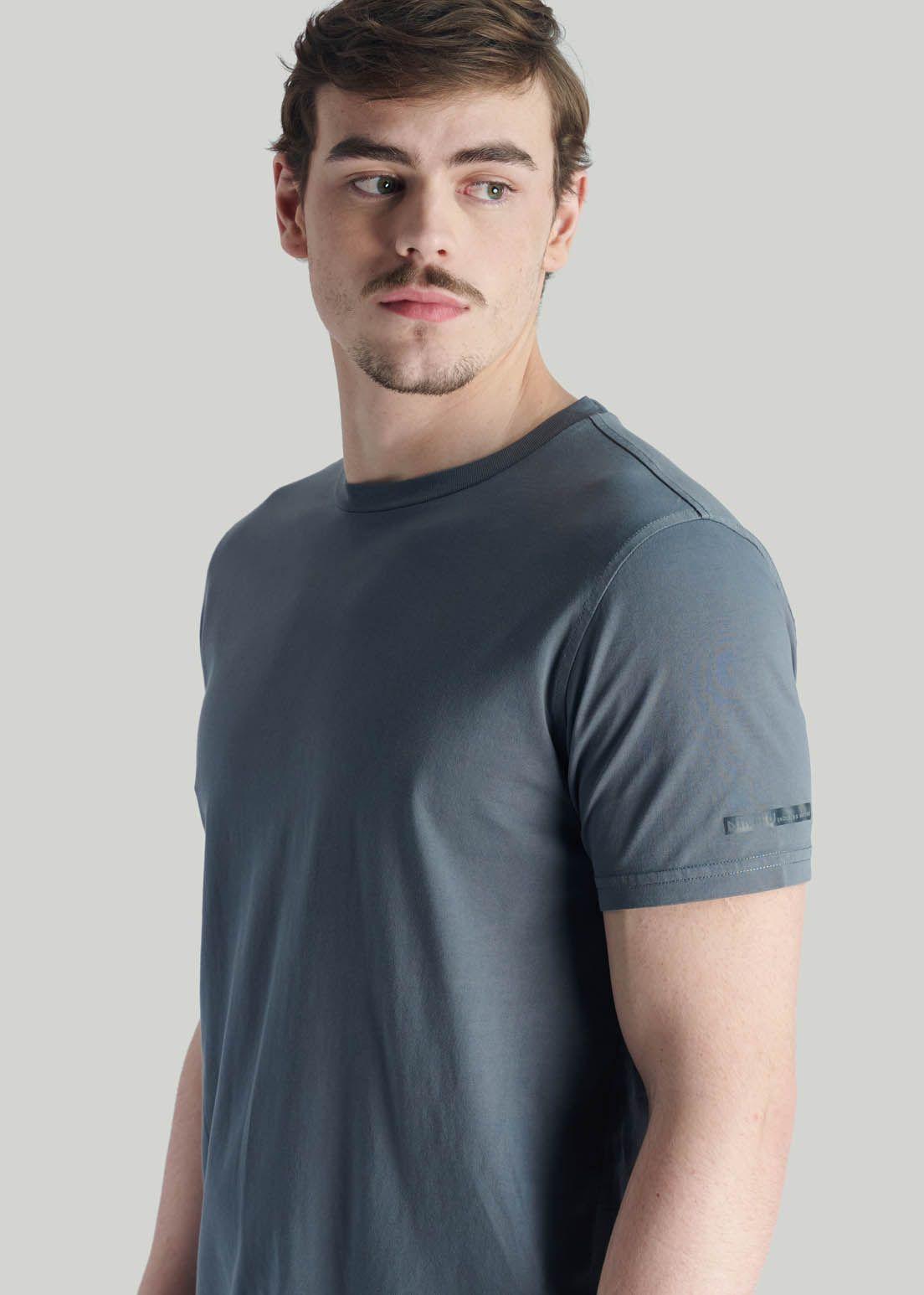 Polera Tres Cruces Casual Steel-2