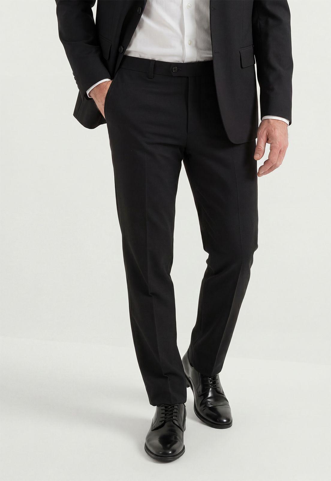 Pantalón Slim Black Calamo-0