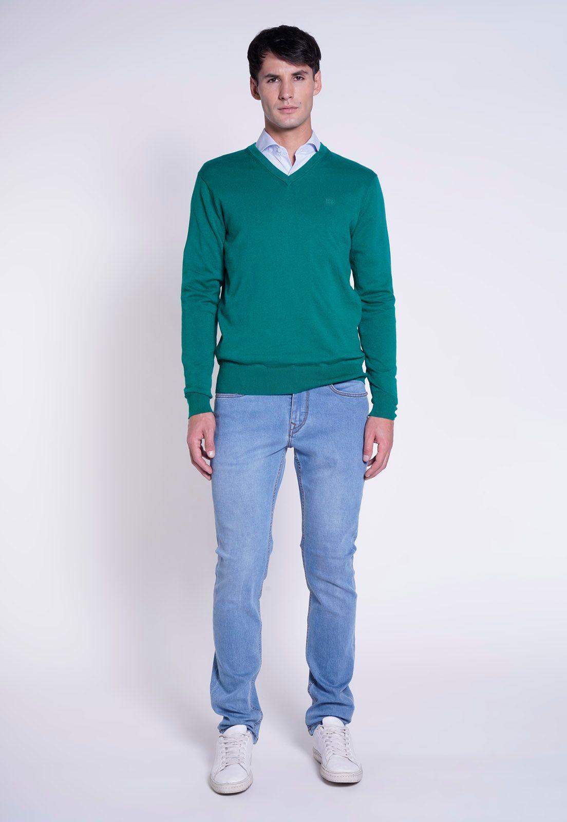 SWEATER ANGERS DK. GREEN NM-3