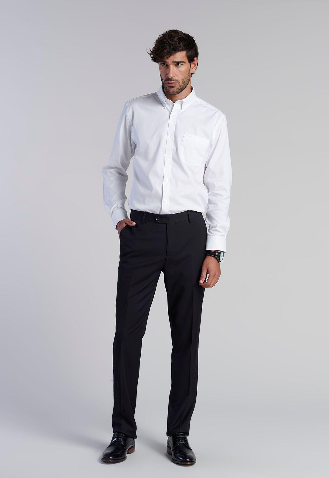 Pantalón Smart Casual Ferouch Black-1