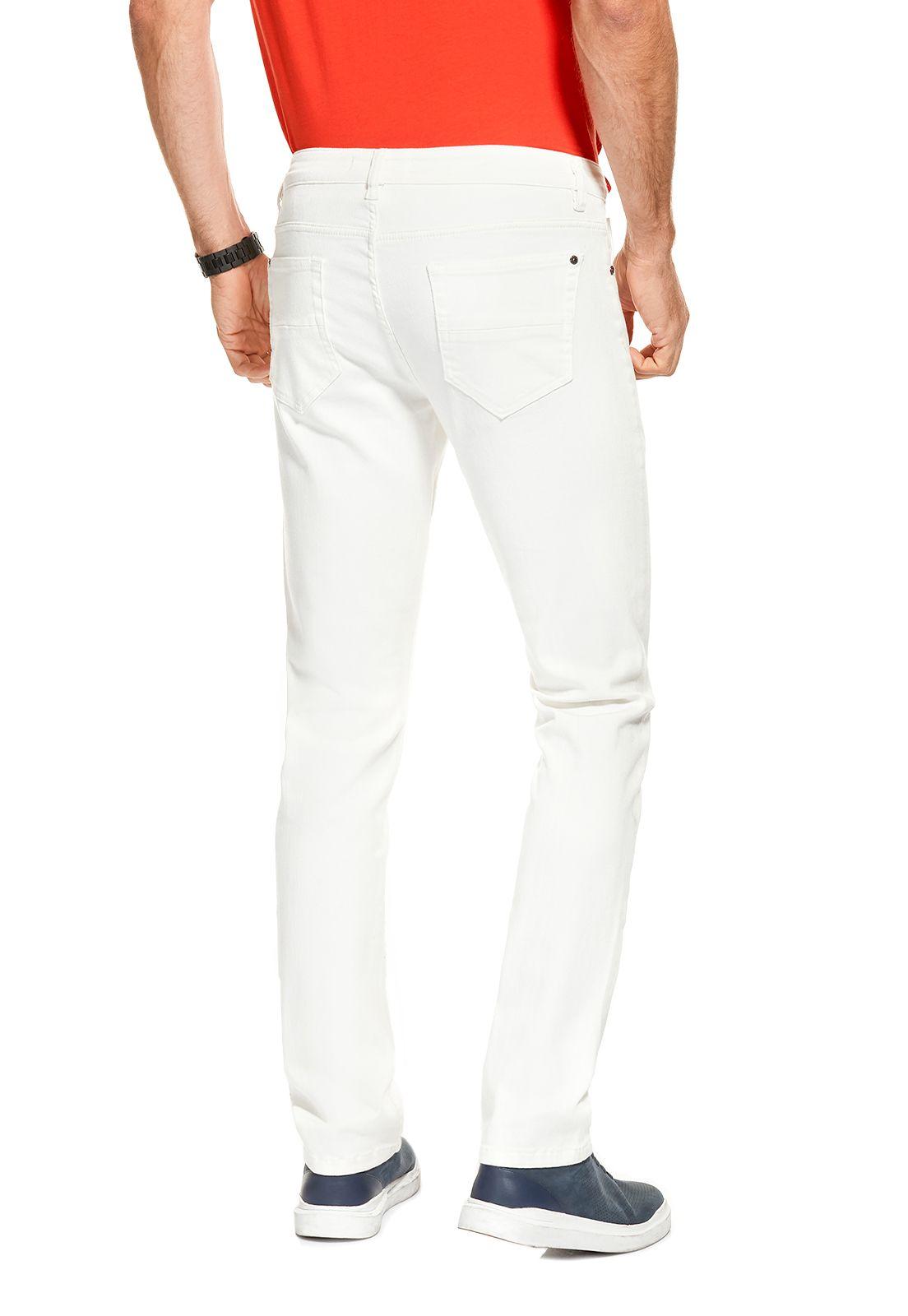 PANTALÓN 5 BOLSILLOS COTTON ALBERES IVORY-3