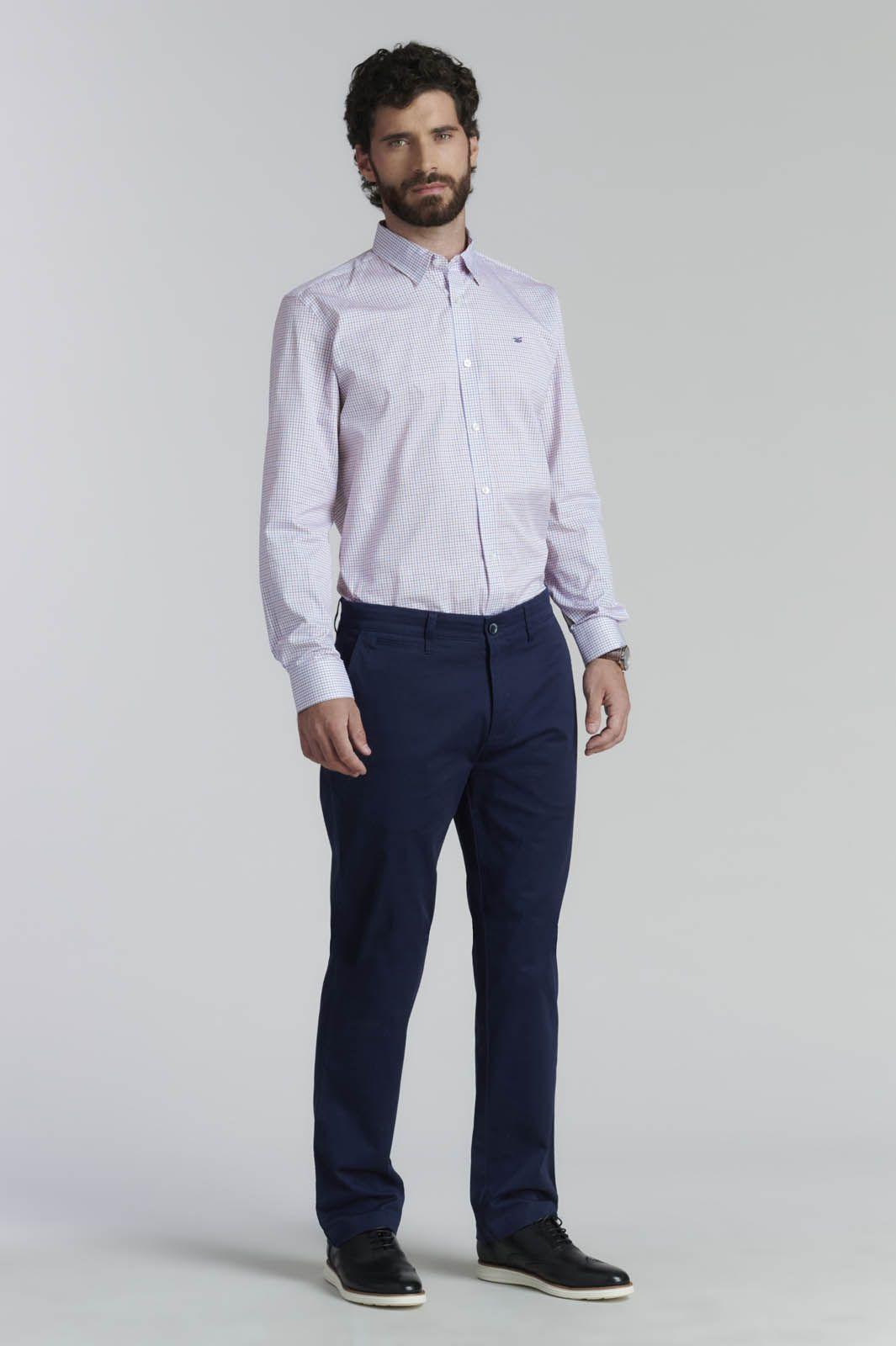 Camisa Boston Smart Casual Camel-0