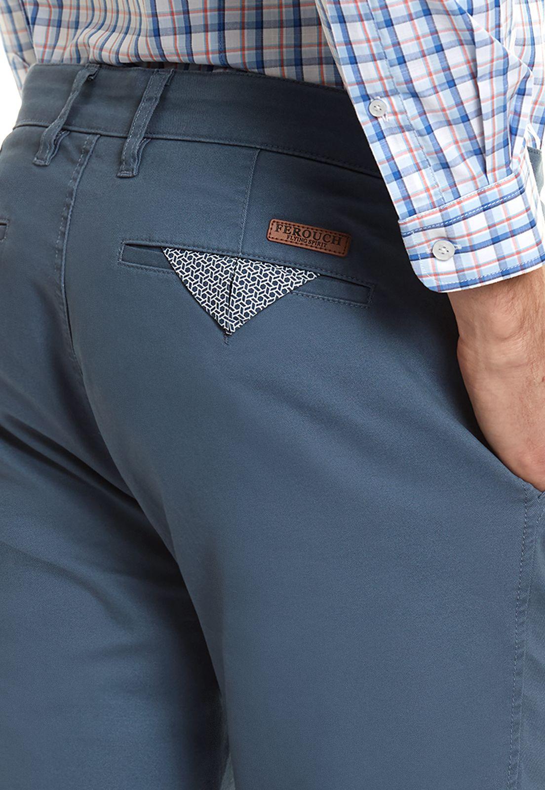 Pantalón Twill Slim /33 Steel-3