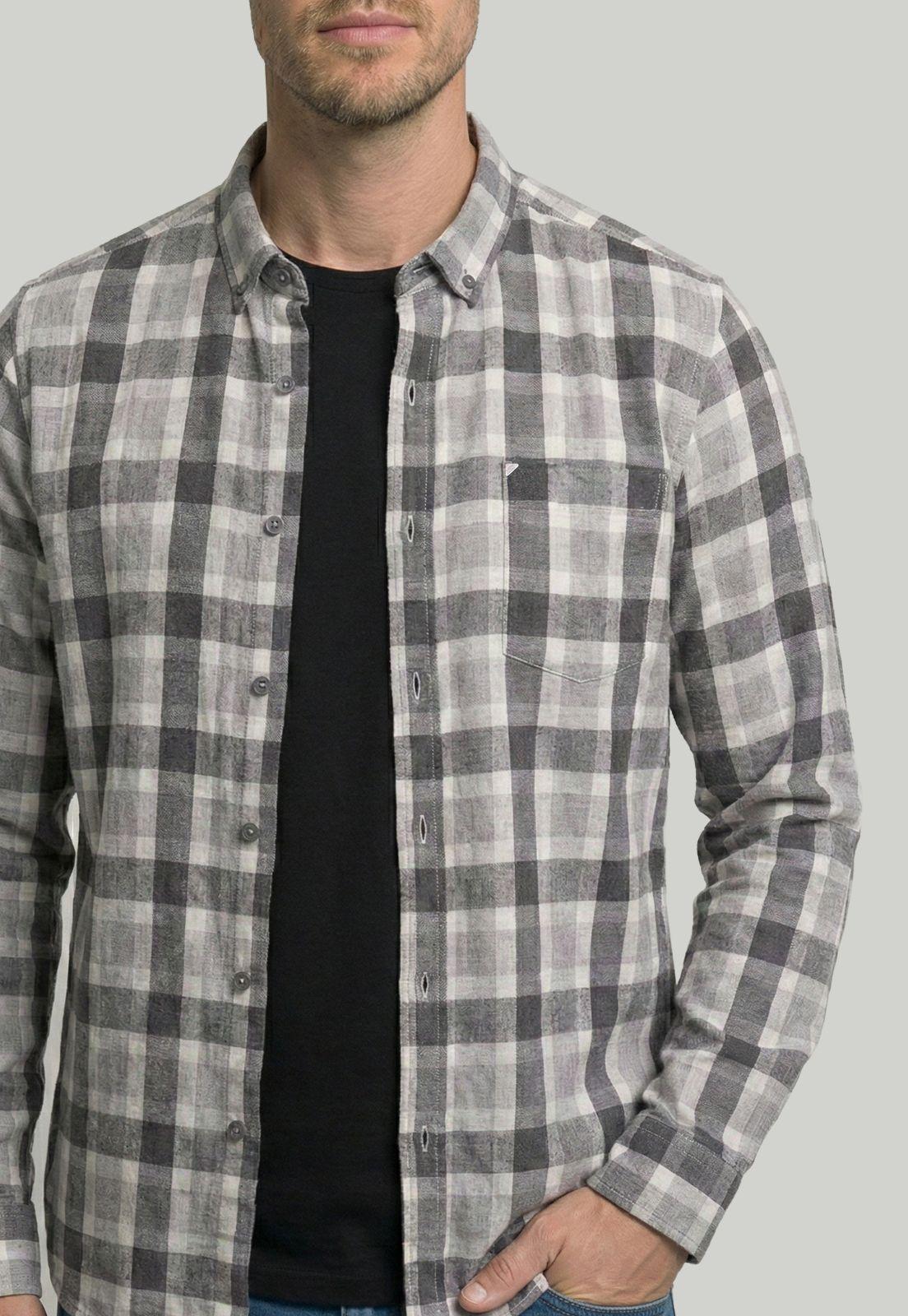 Camisa Brighton Grey Melange-2