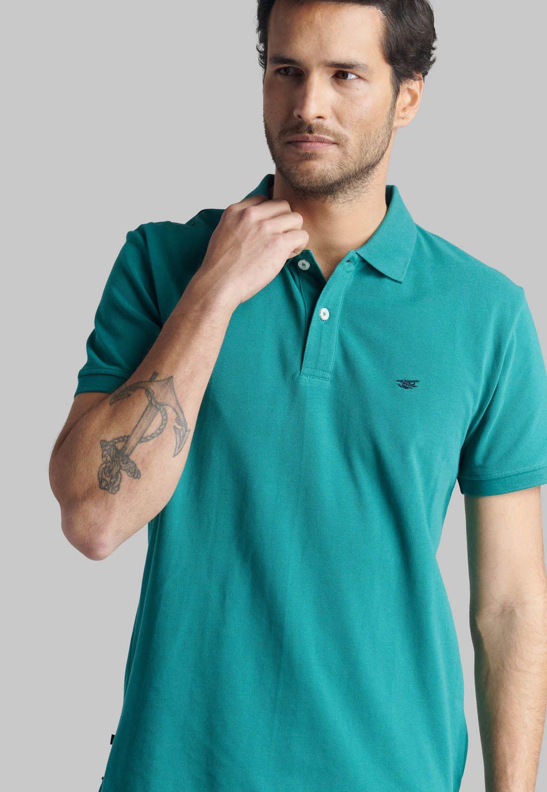 Polera Pique Básica Green-4