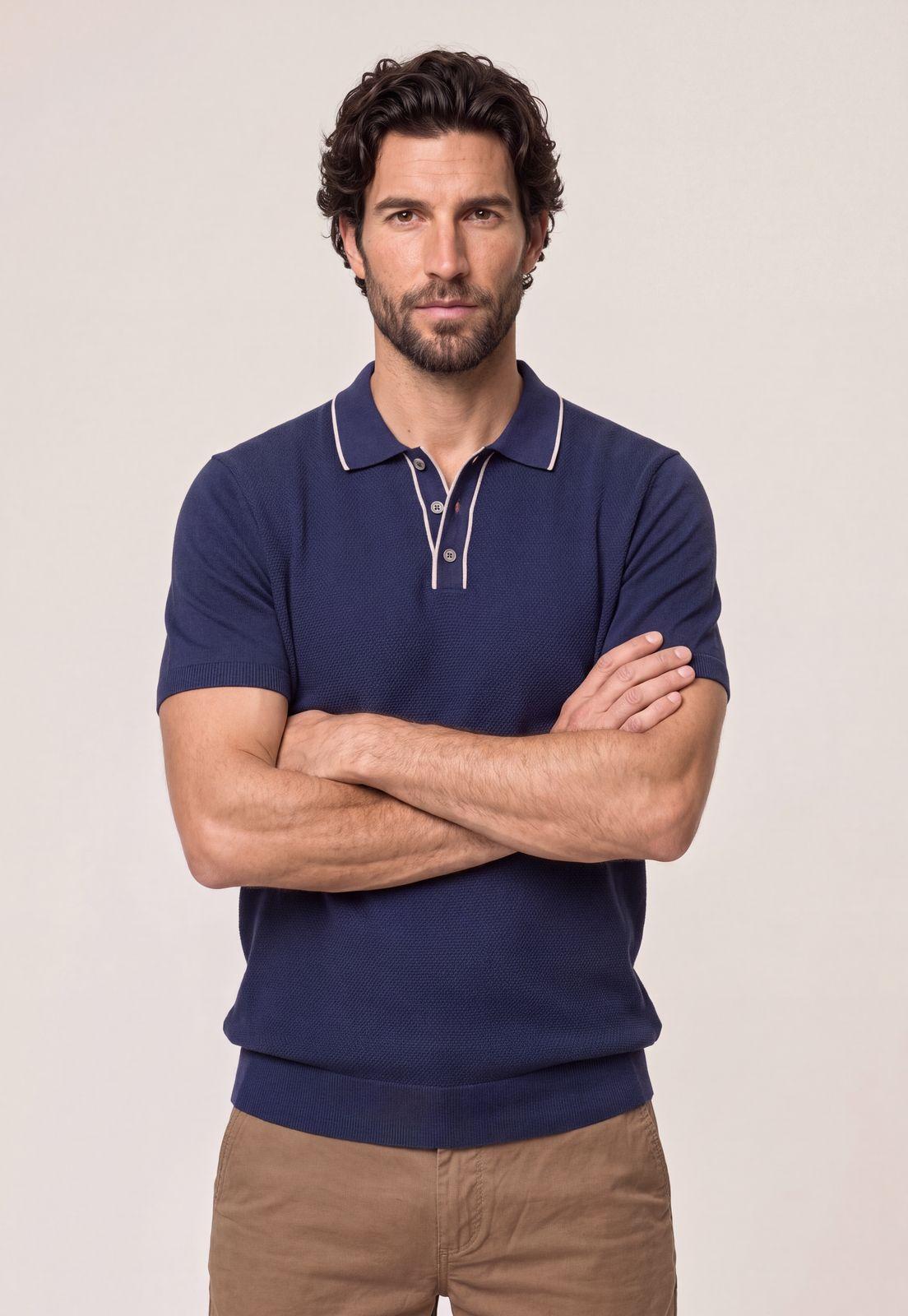 Polera California Regular Navy-0