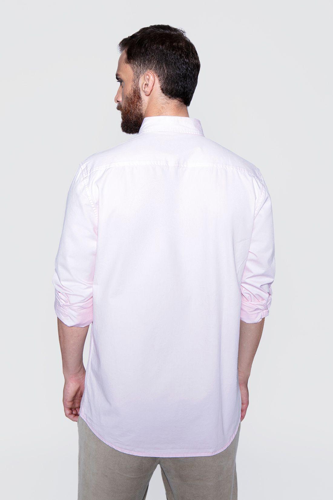 Camisa Garment Dyed Sport Fj Pink-1