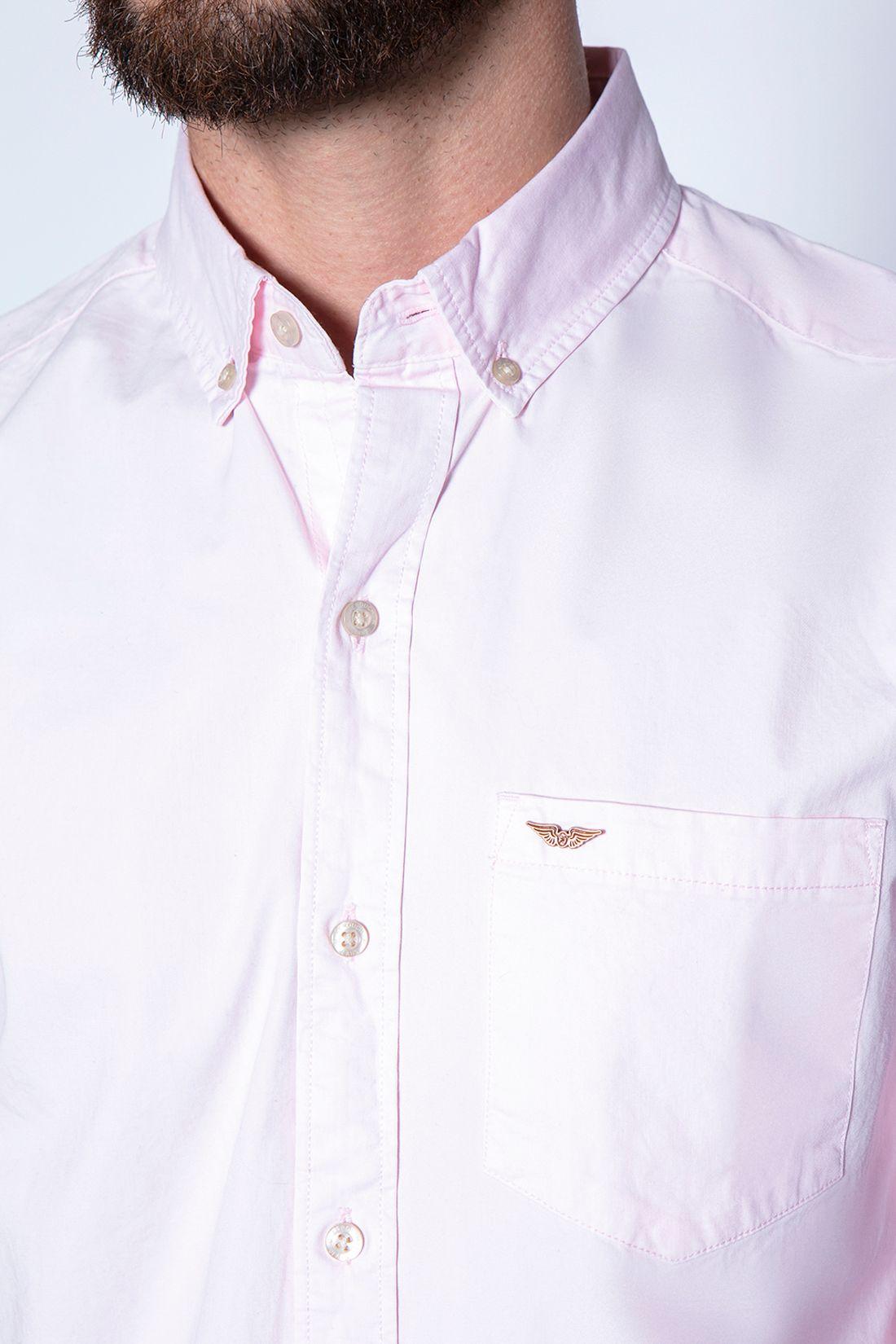 Camisa Garment Dyed Sport Fj Pink-4