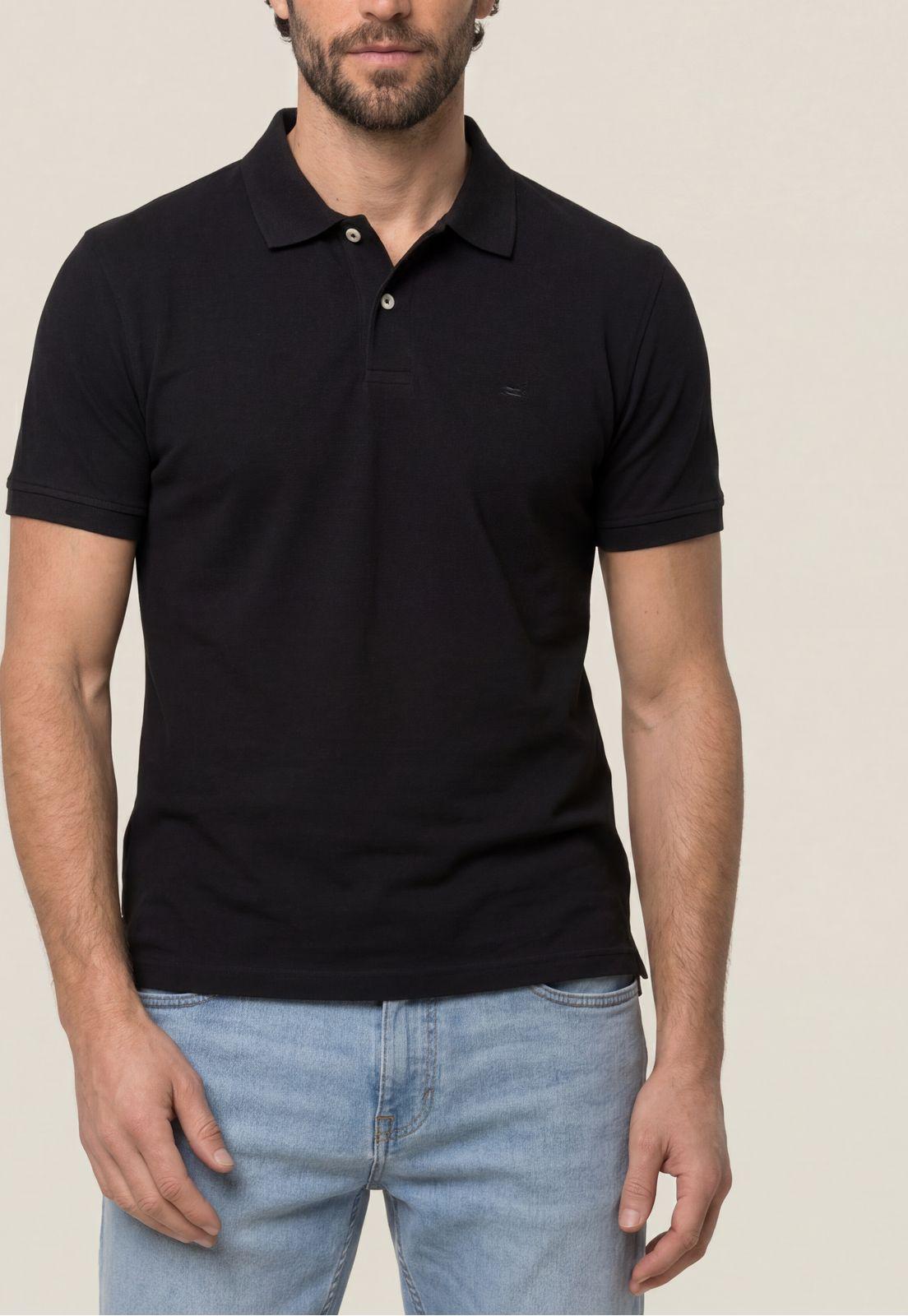 Polo Piqué Black-3