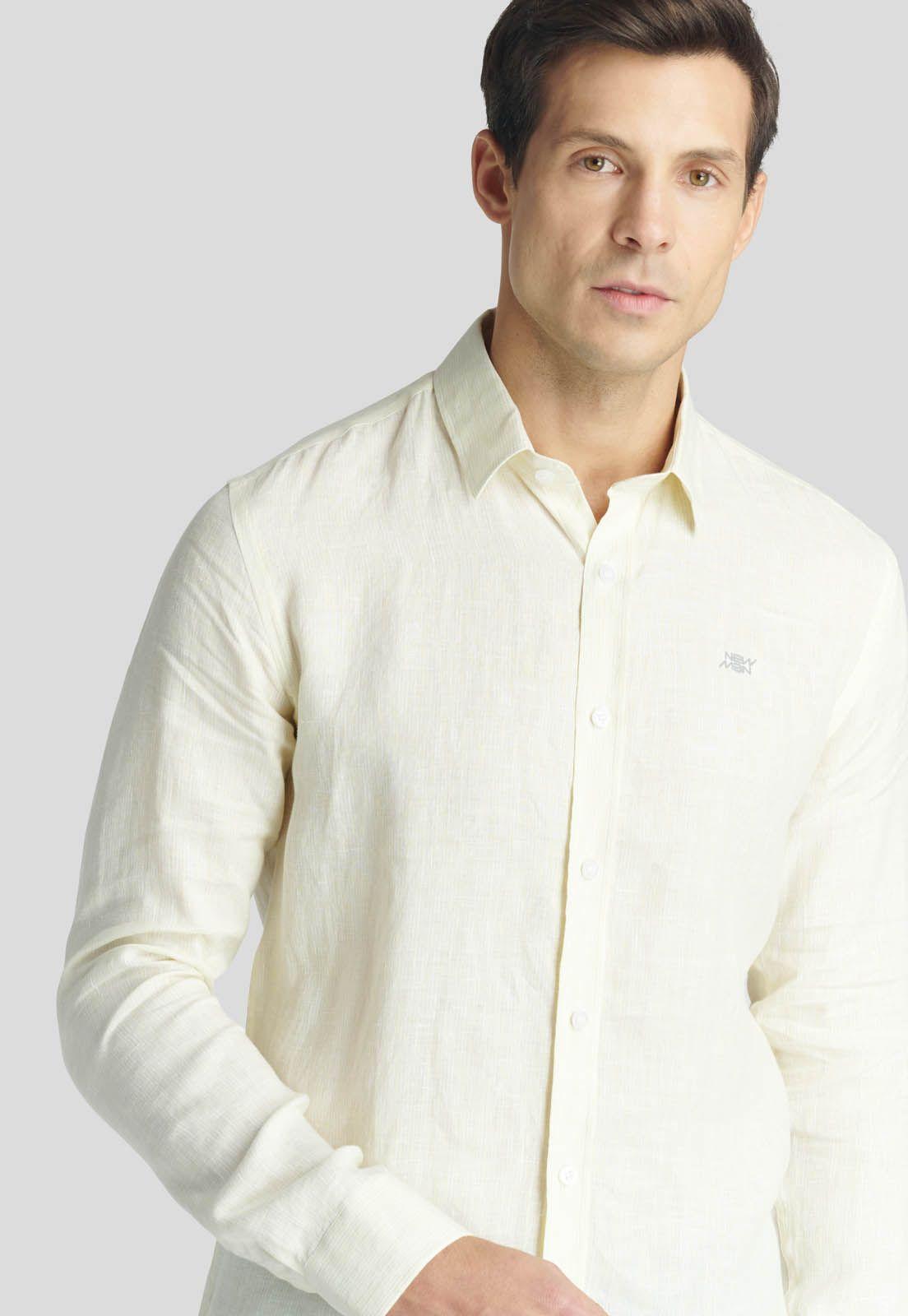 Camisa Belgrade Heritage Lt Yellow-2