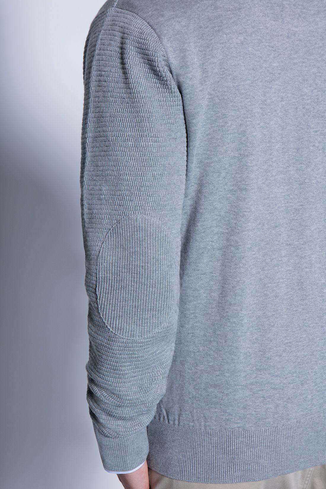 Sweater Bristol Smart Casual L/S Lt Grey-4