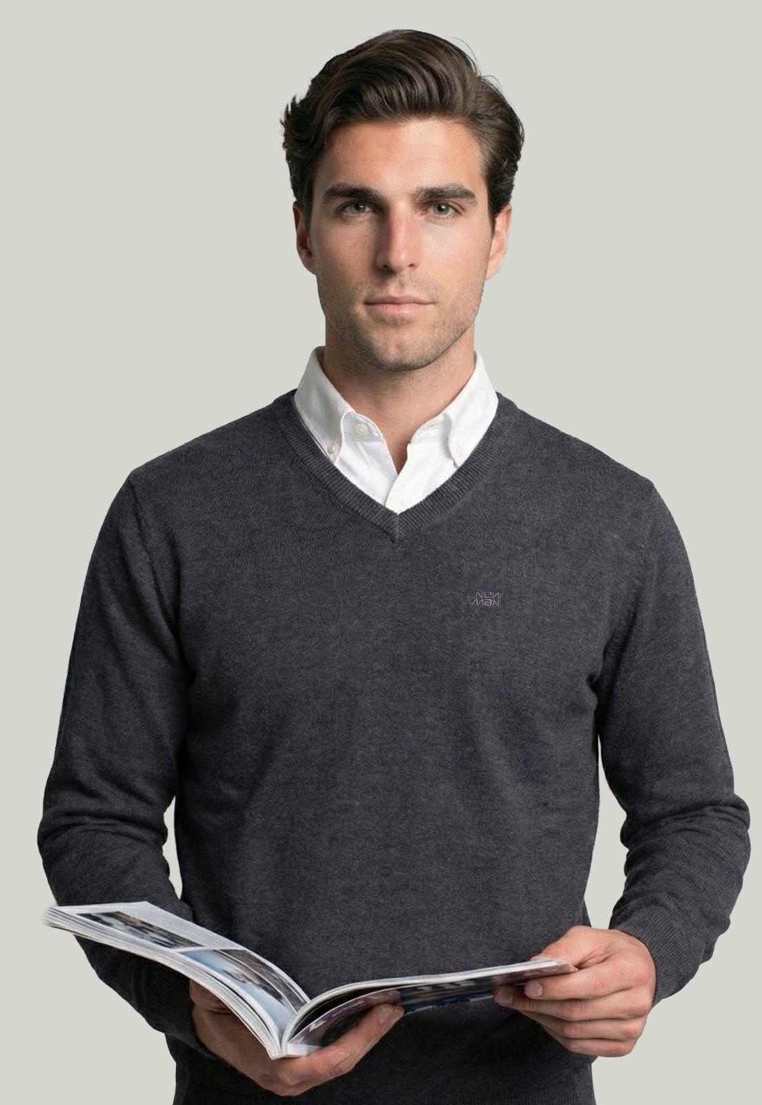 Sweater Merida Graphito Melange-4