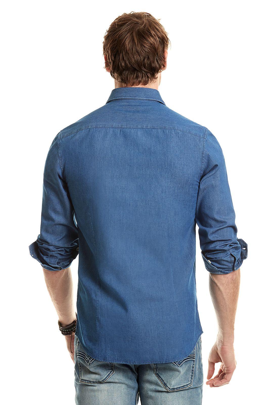 Camisa Manhattan F Blue-2