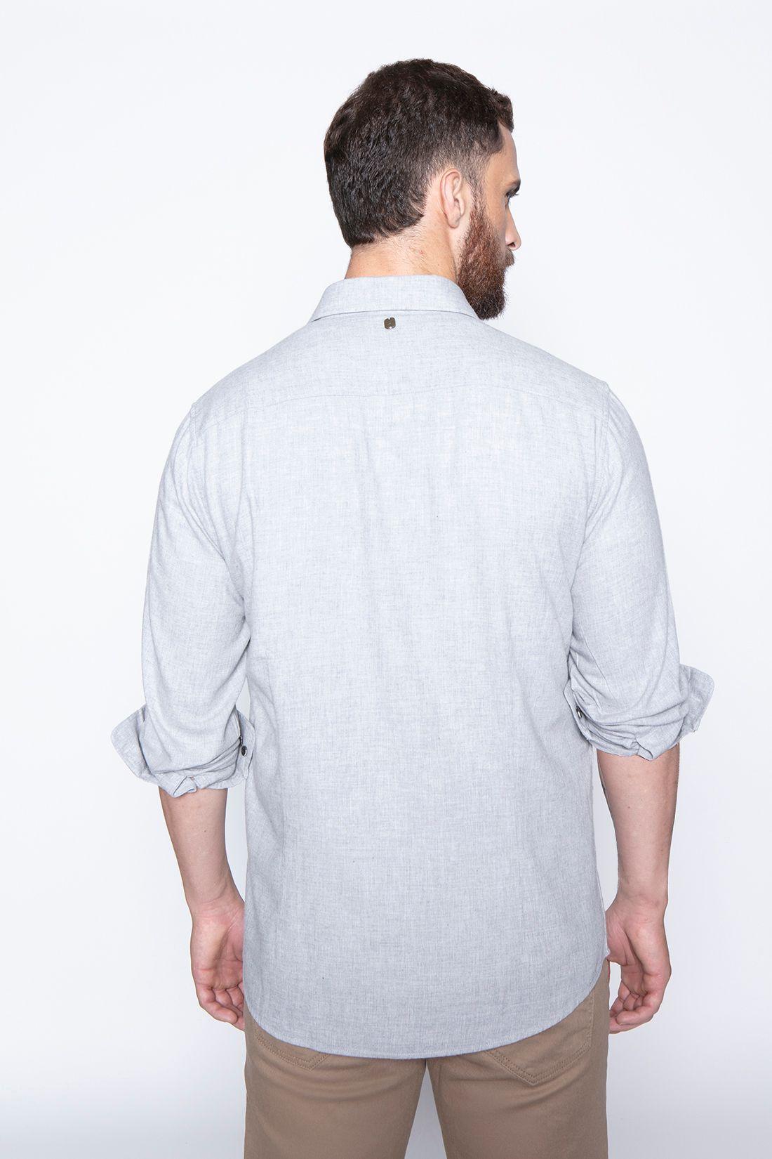 Camisa Sport F Grey Melange-1