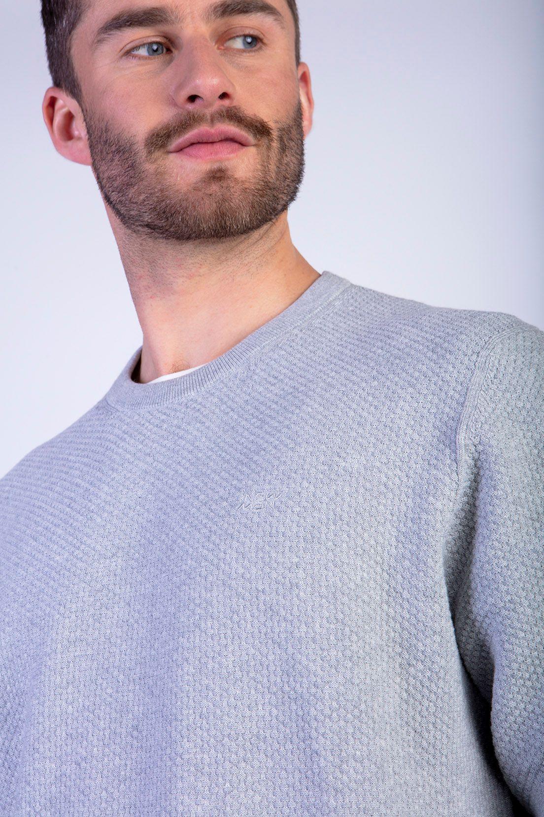 SWEATER PANTO LT GREY MELA-3