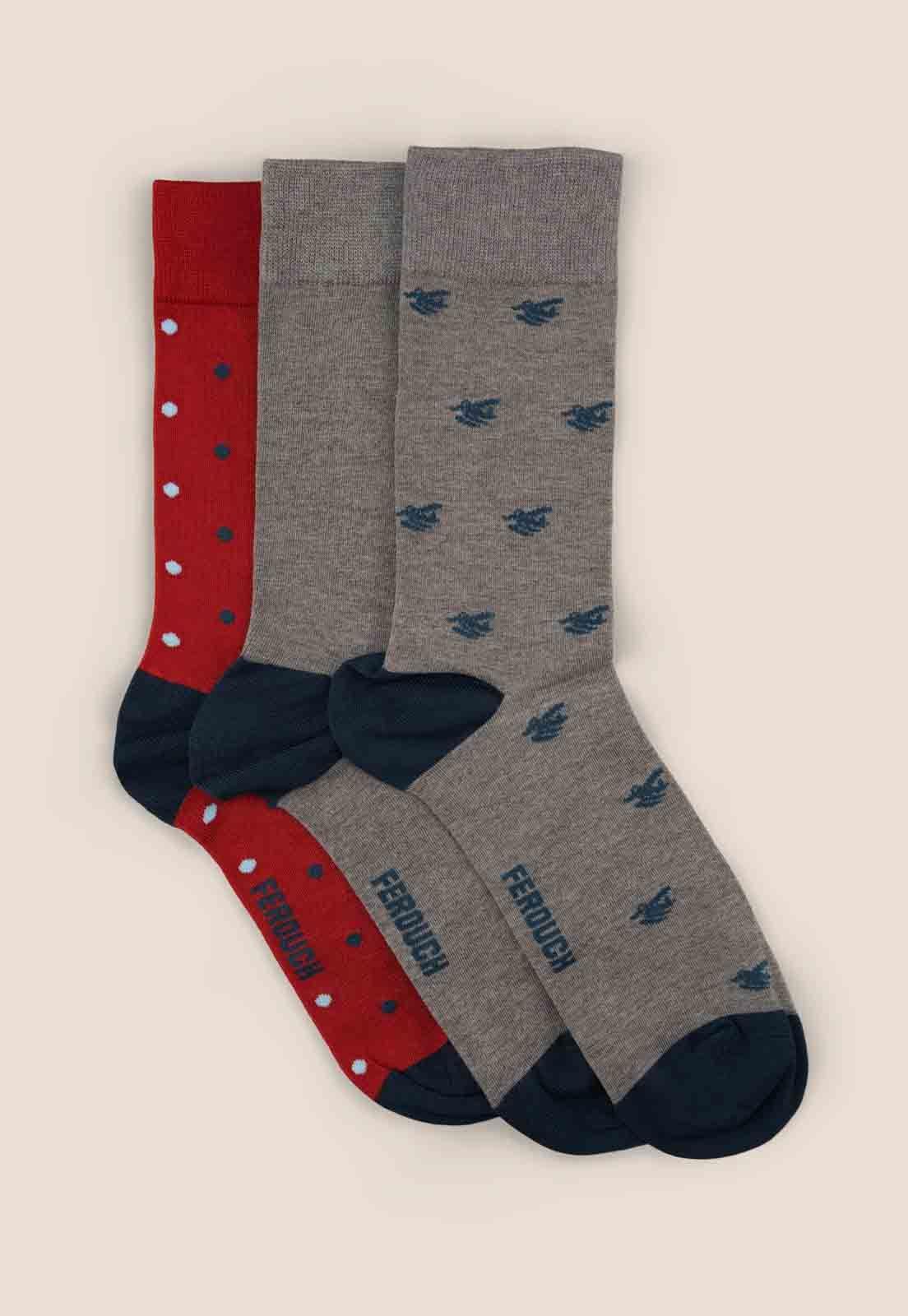 Tripack Bristol Grey Melange-1
