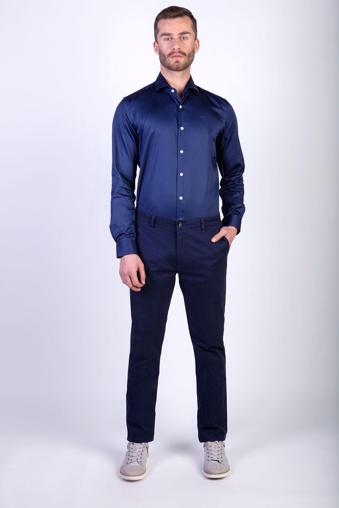 CAMISA LONDON NAVY-2