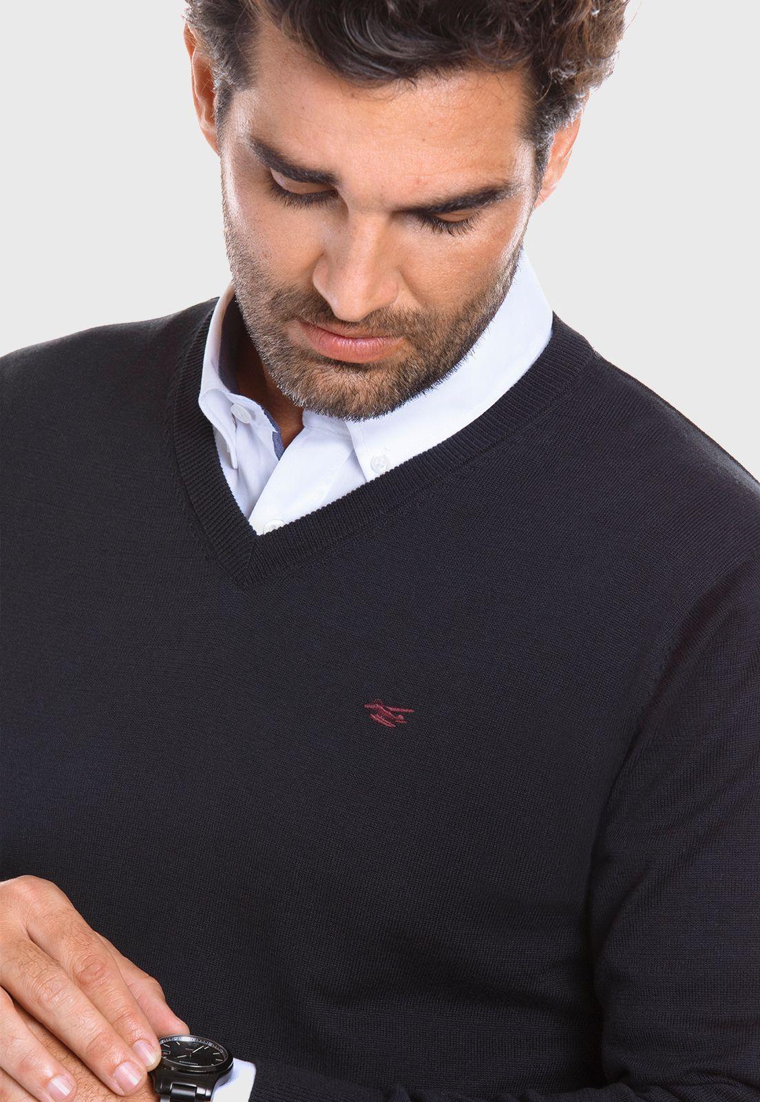 Sweater Smart Casual Black-3