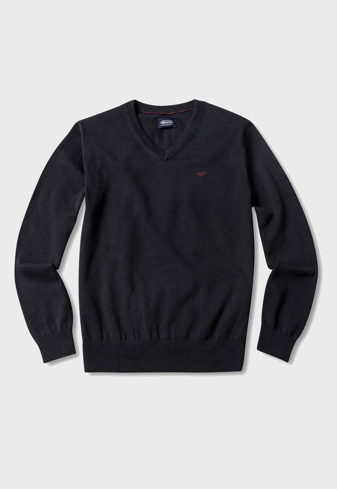 Sweater Smart Casual Black-4