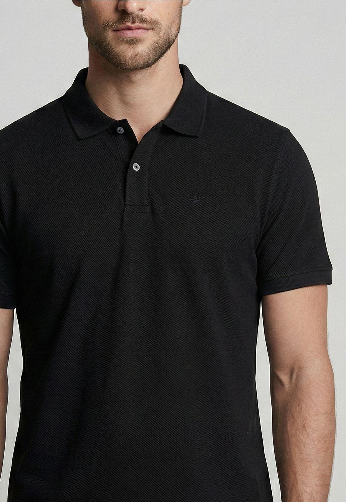 Polera Black Básica Pique-2