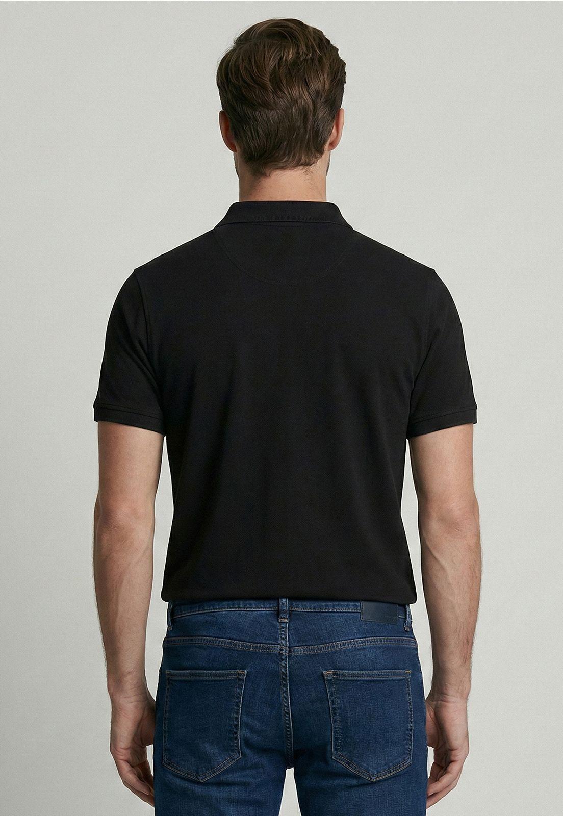 Polera Black Básica Pique-3