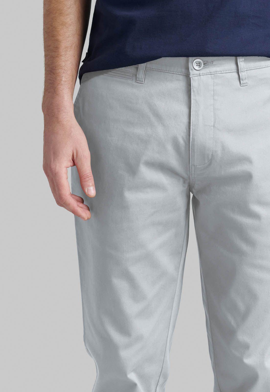 Pantalón Twill Without Pleats L/31 Business Dk Ash-2