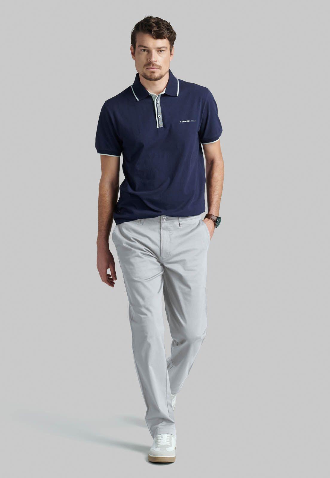 Pantalón Twill Without Pleats L/31 Business Dk Ash-4