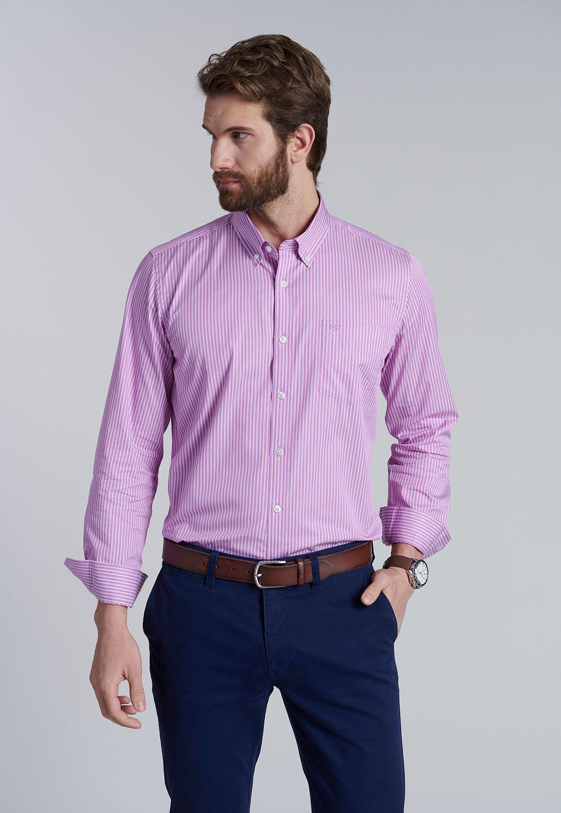 Camisa Striped Austin Sc Violet-0