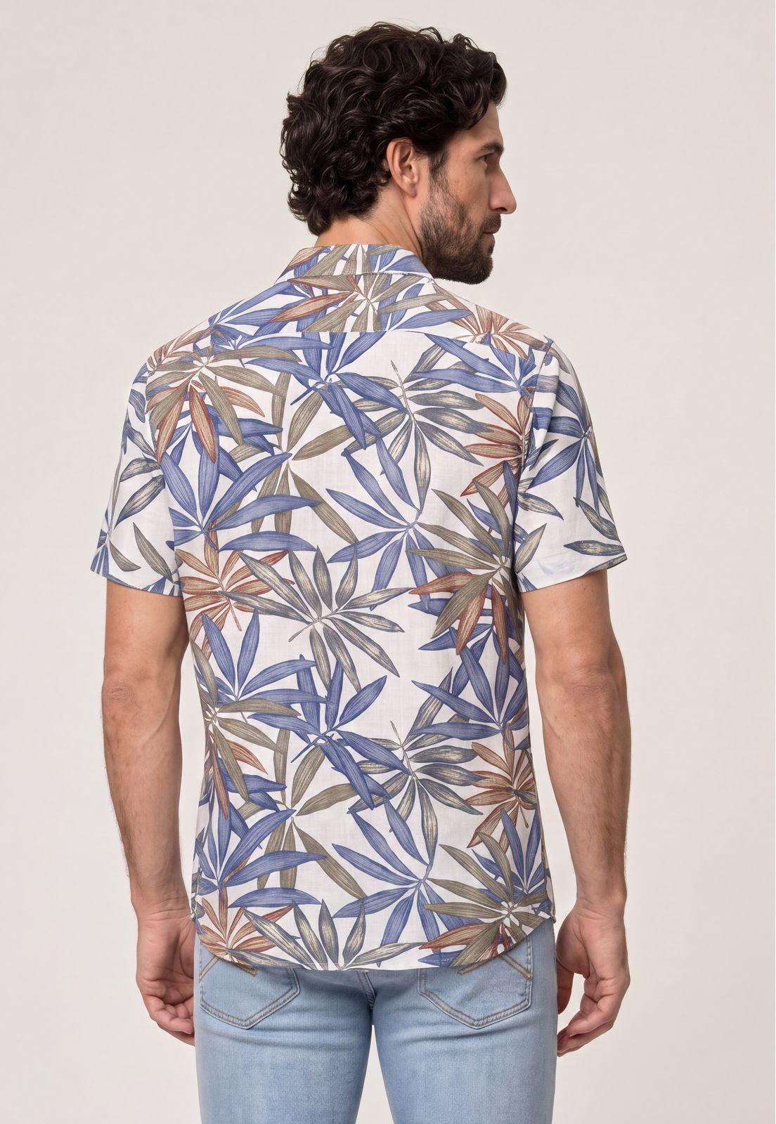 Camisa Chesterfield Ecru-2
