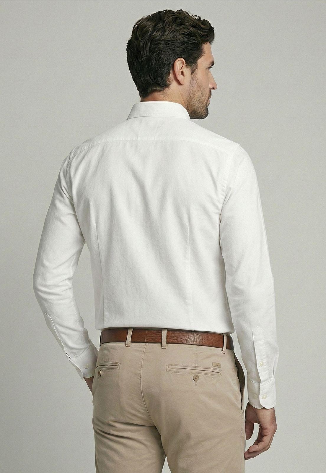 Camisa Slim Dublin White-3
