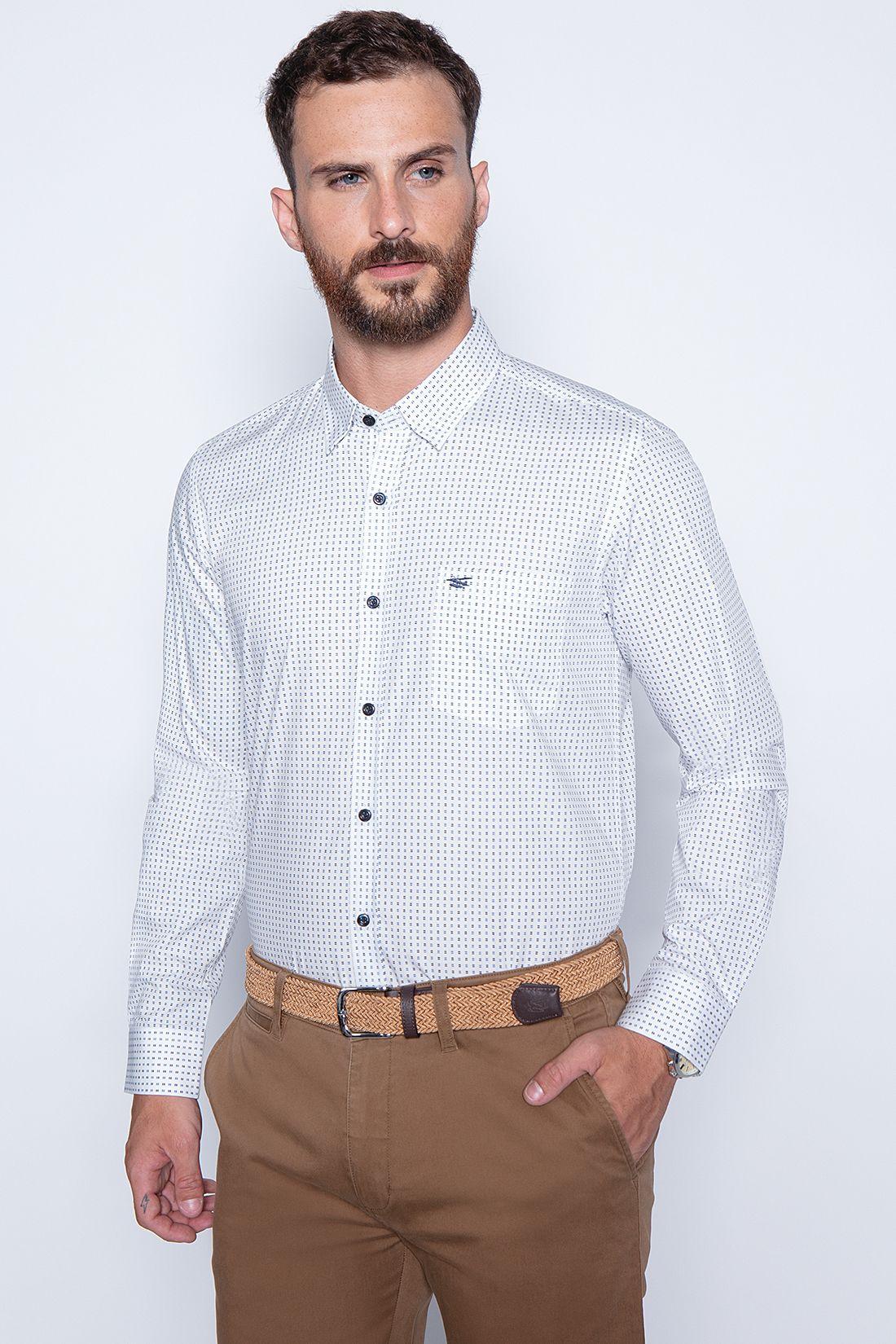 Camisa Estampada Parma Sm Navy-0