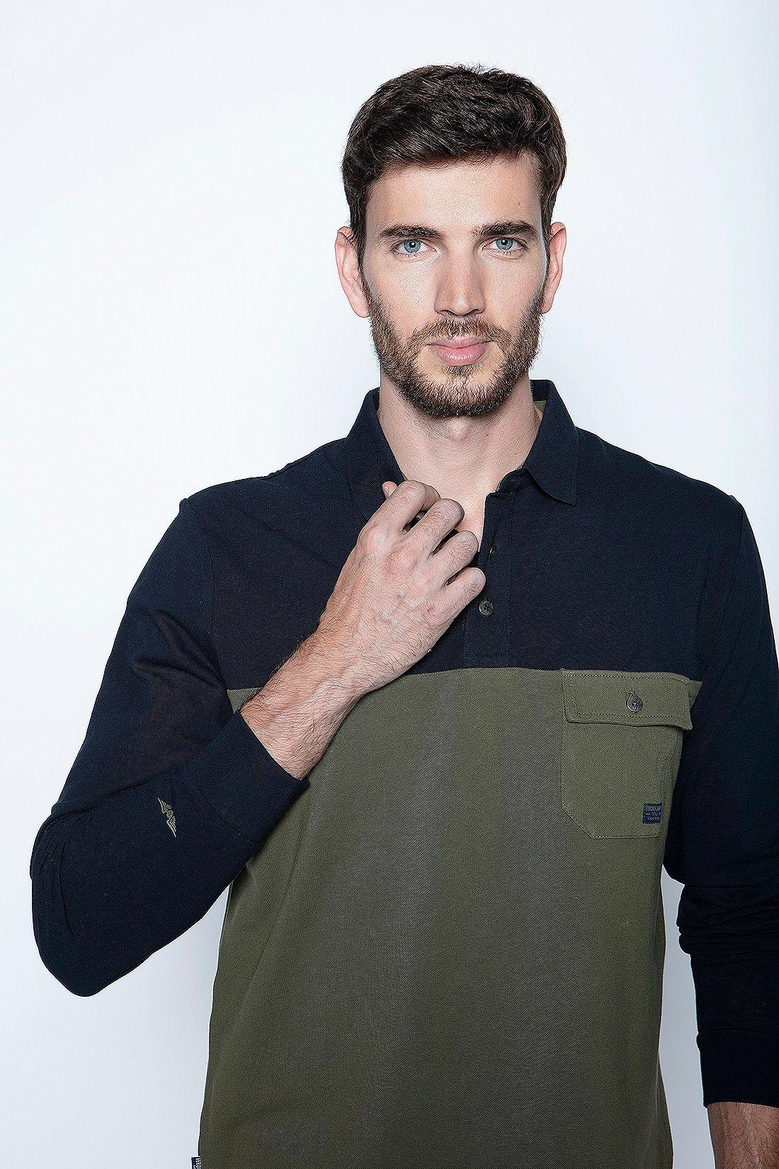 Polera Detroit Navy-2