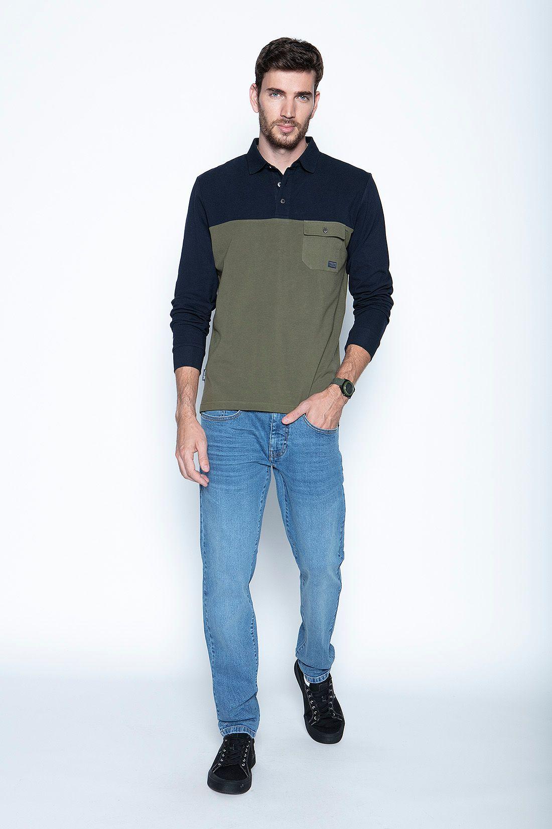 Polera Detroit Navy-3