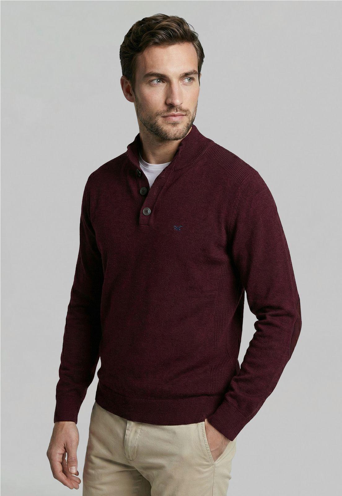 Sweater Bristol Plum Melange-0
