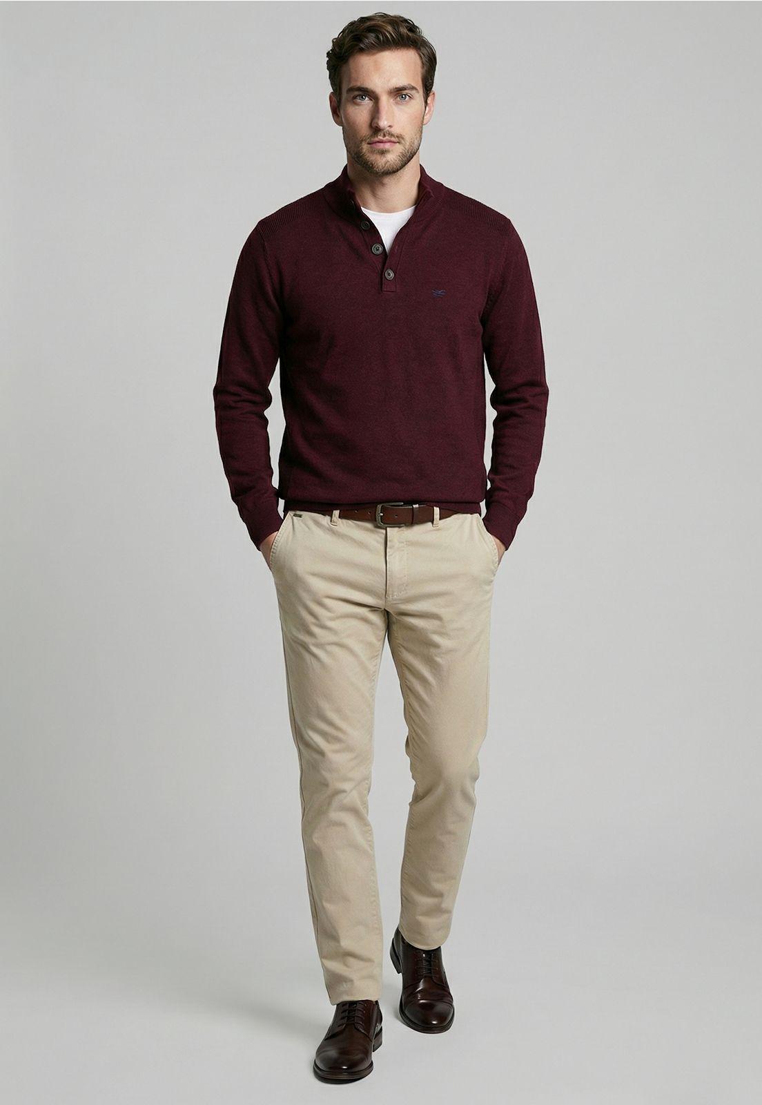 Sweater Bristol Plum Melange-1