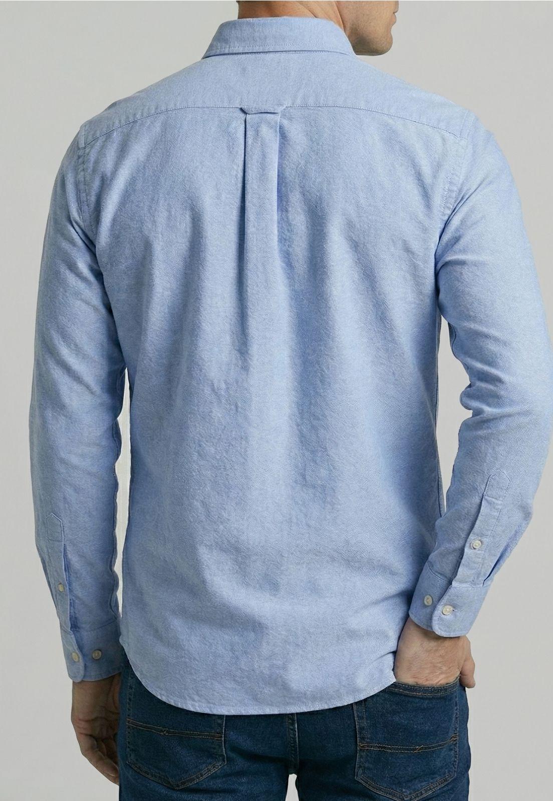 Camisa Sky Oxford Sport-3