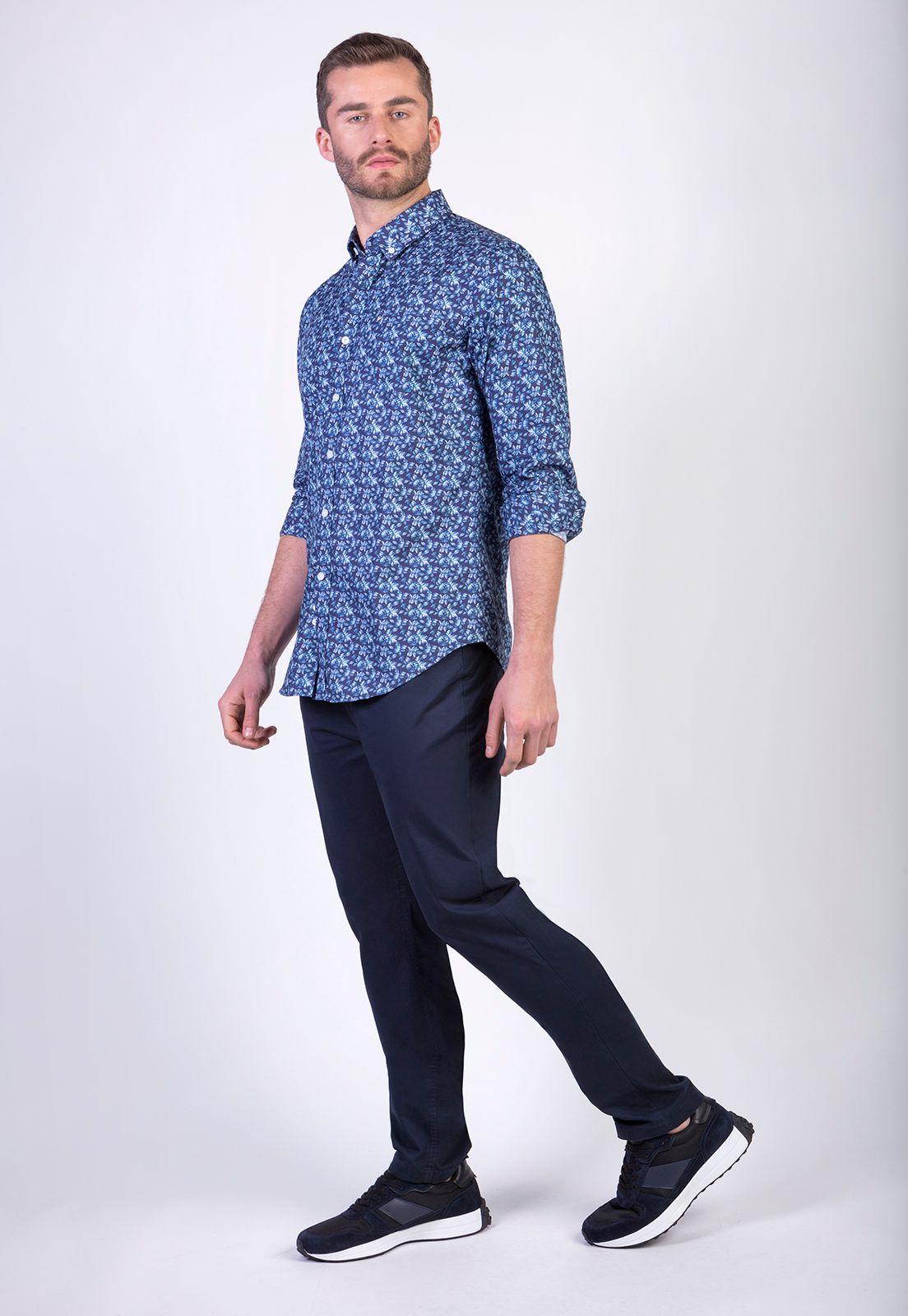 CAMISA PORTSMOUTH NAVY-2