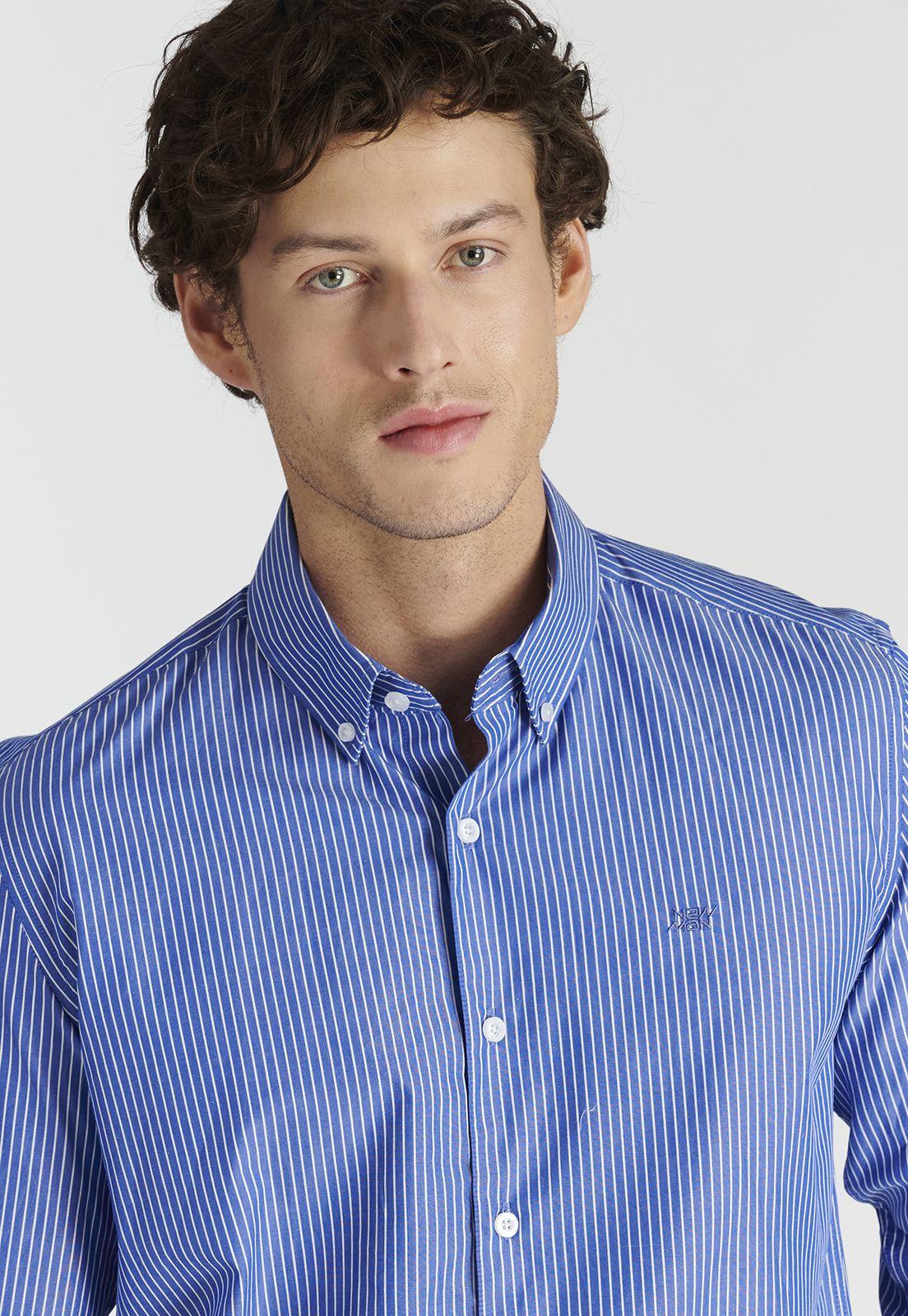 Camisa George Business Navy-2
