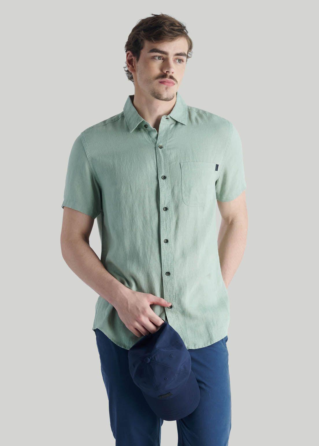 Camisa Taro Casual Turquoise-4