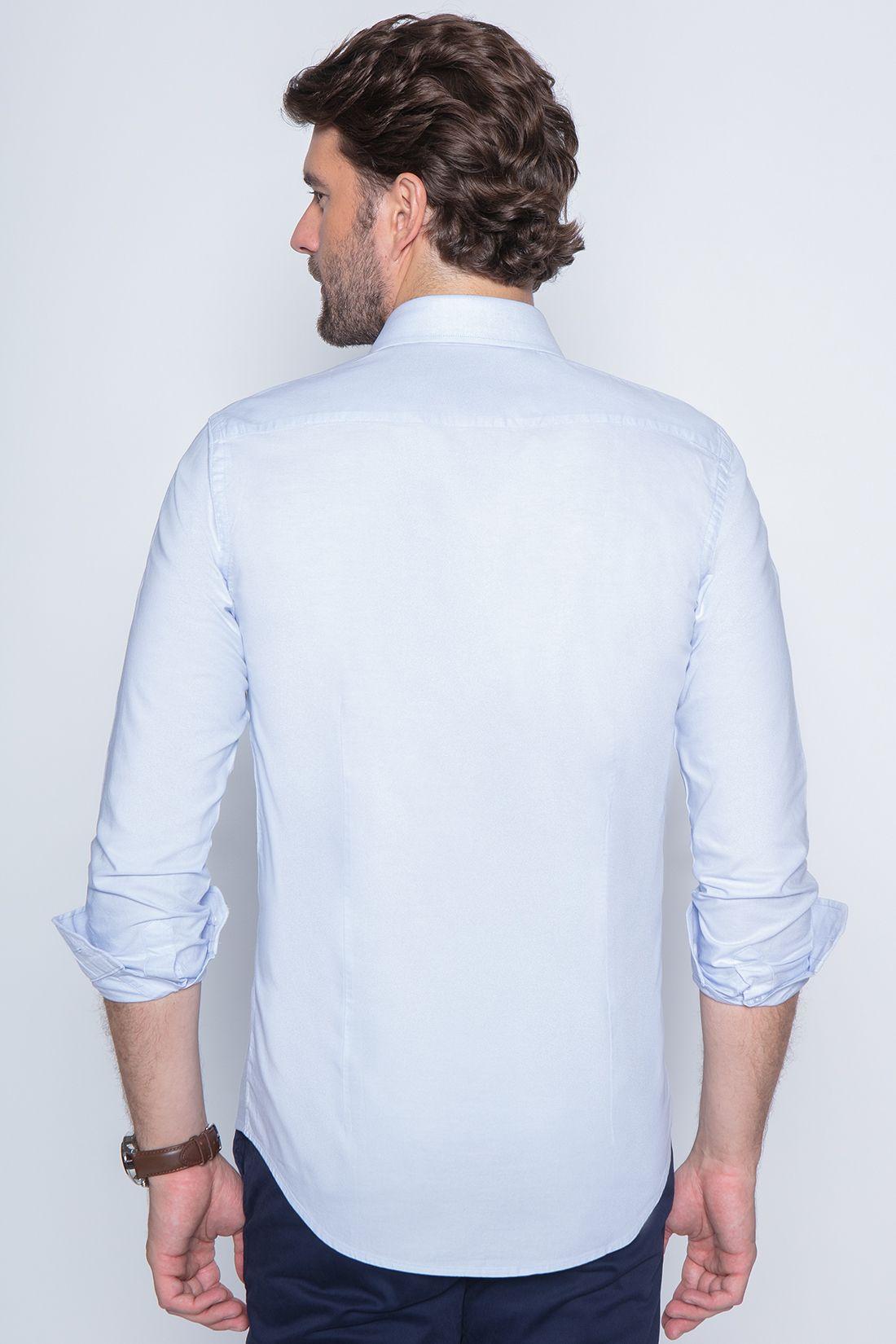 Camisa Exeter Sky-1