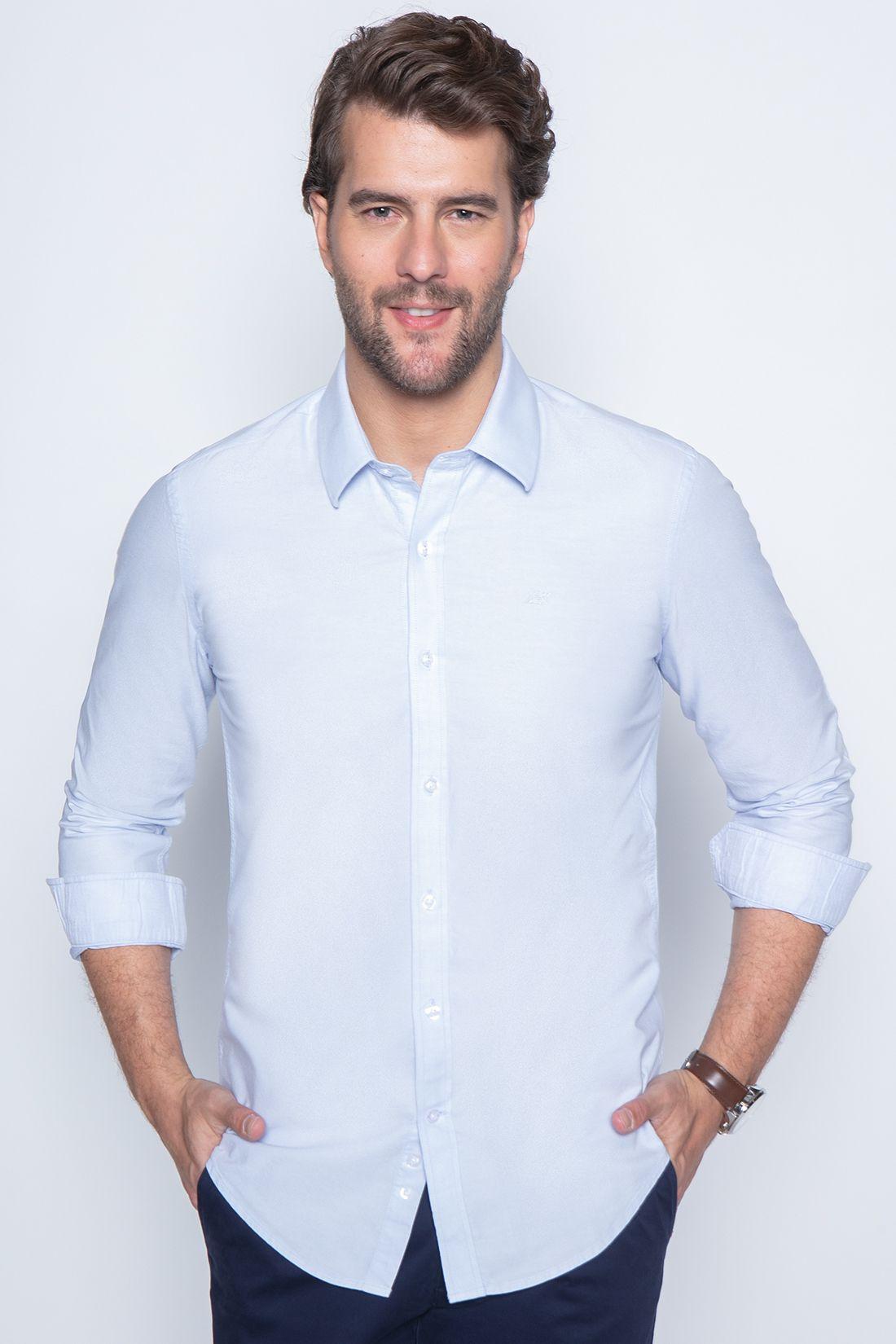 Camisa Exeter Sky-0